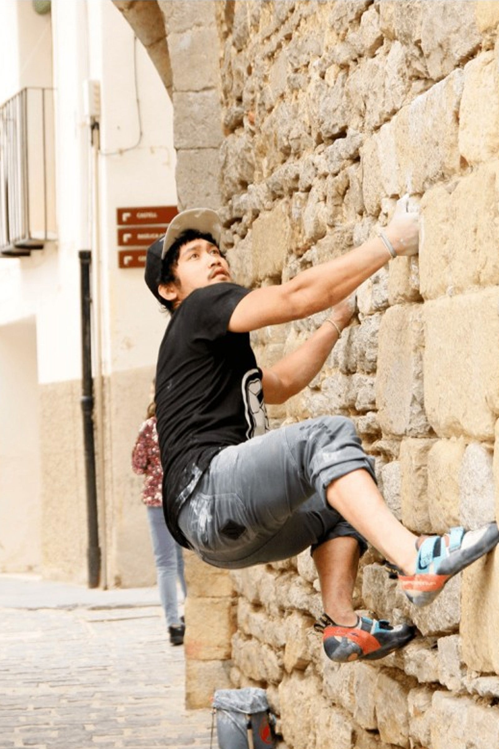 Kletter- und Trekkinghose Garbi Herren Grau