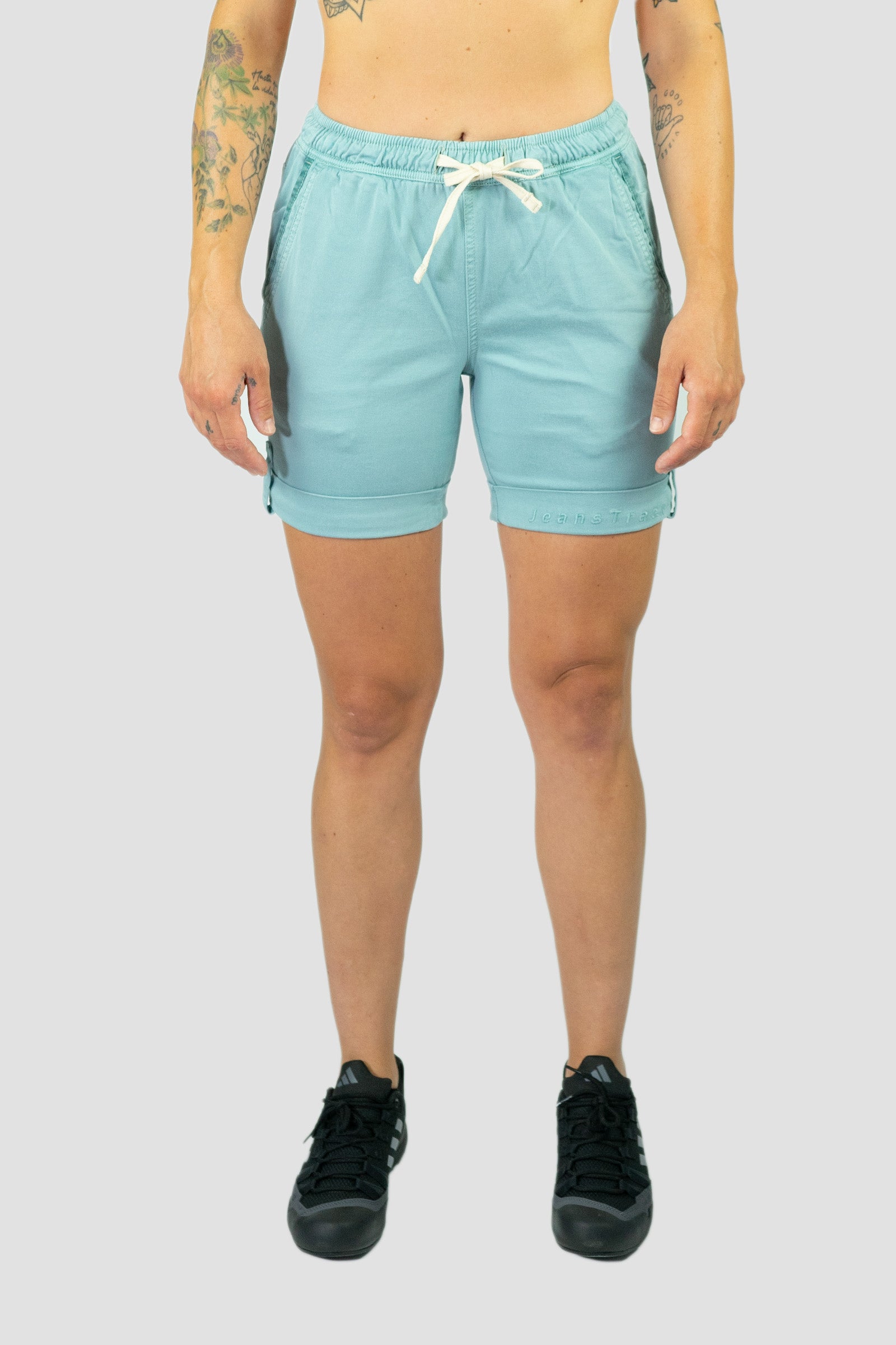 Pantaloni da arrampicata - Trekking Shira Short Verde Donna