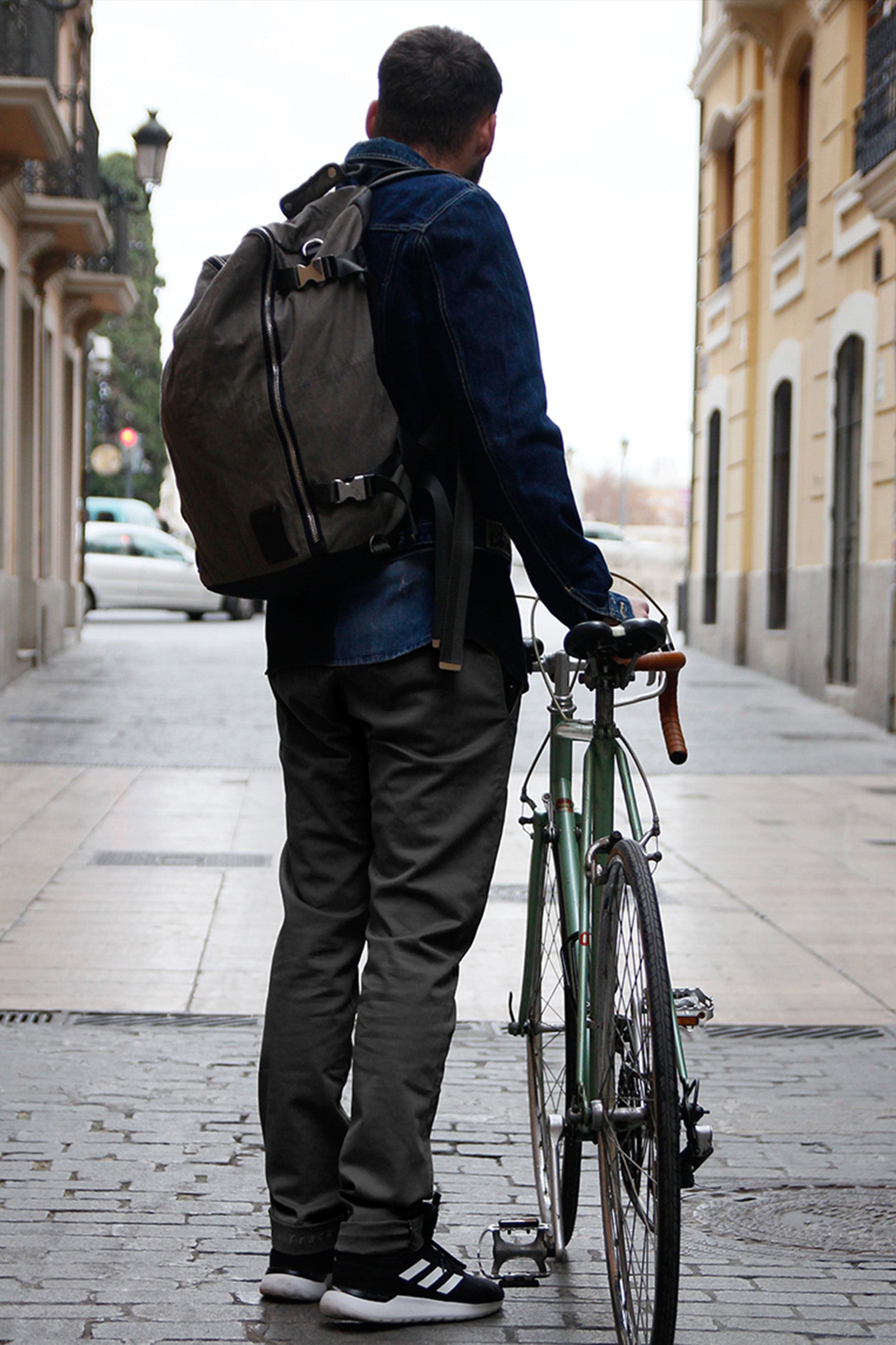 Fahrradhose Stadt WR Amsterdam Herren Grau