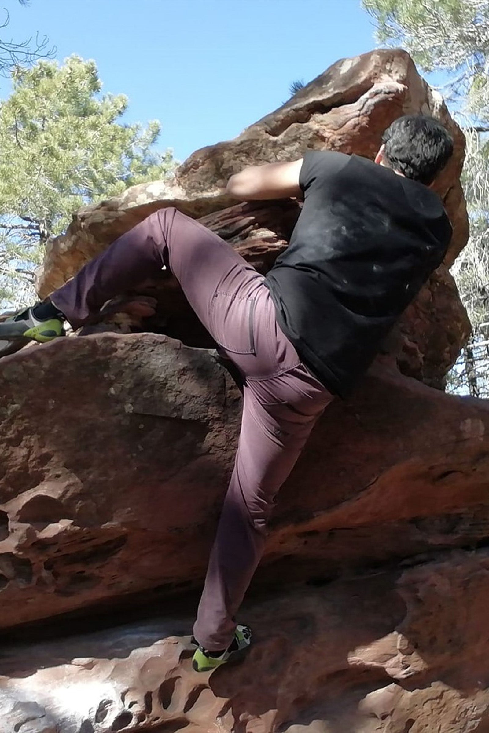 Pantalón Escalada - Trekking Turia Wine Hombre