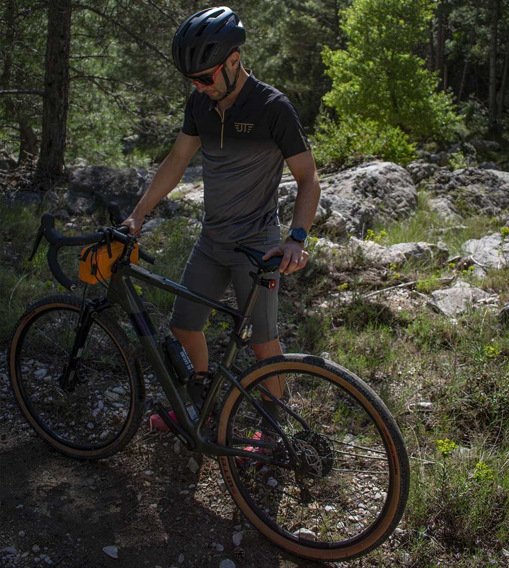 Polo técnico MTB kom Grey hombre