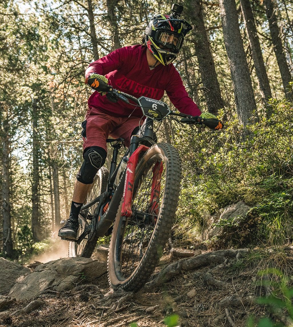 Camiseta Técnica MTB Lux ML Grana