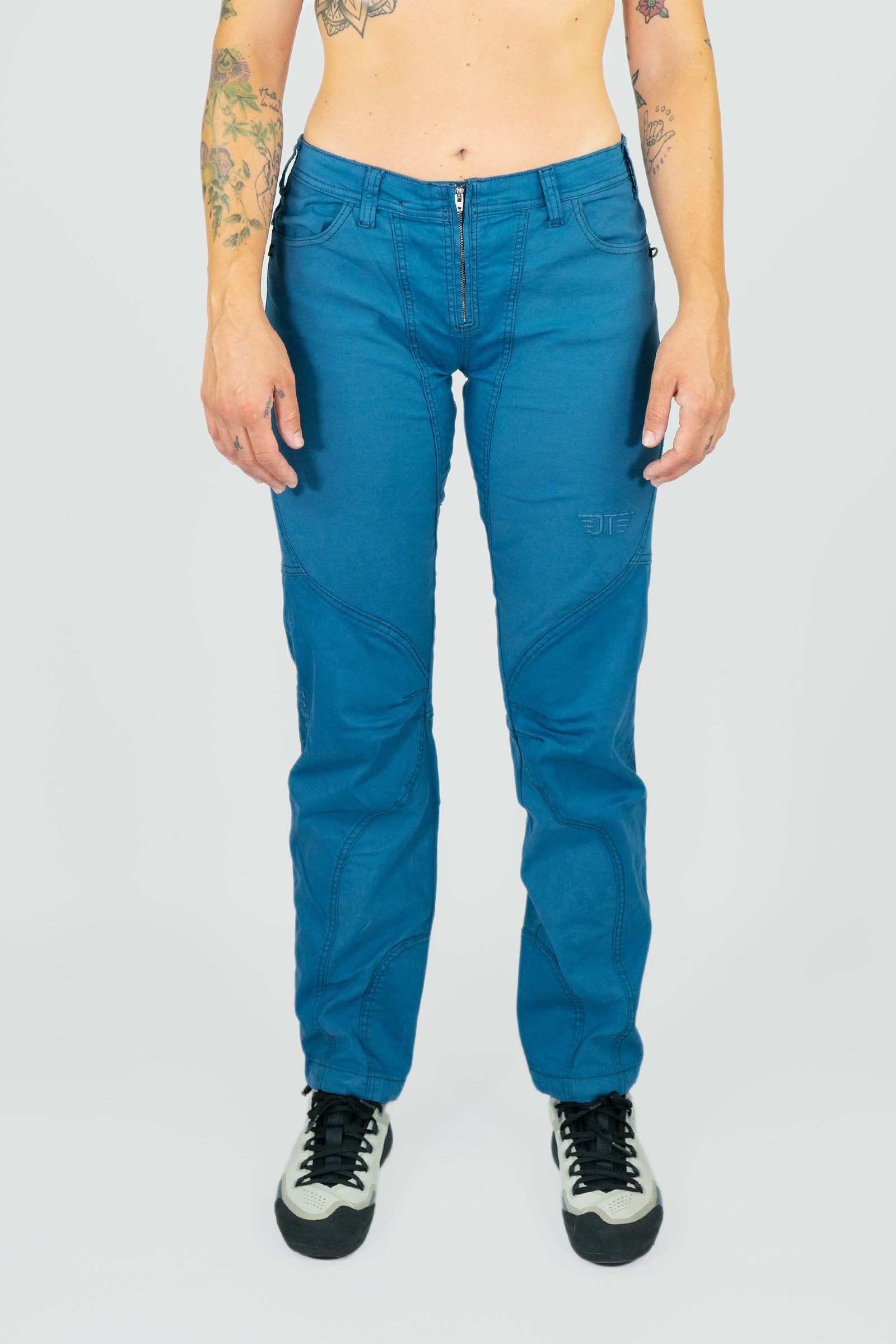 Pantaloni da trekking e arrampicata da donna Tardor Deep Blue