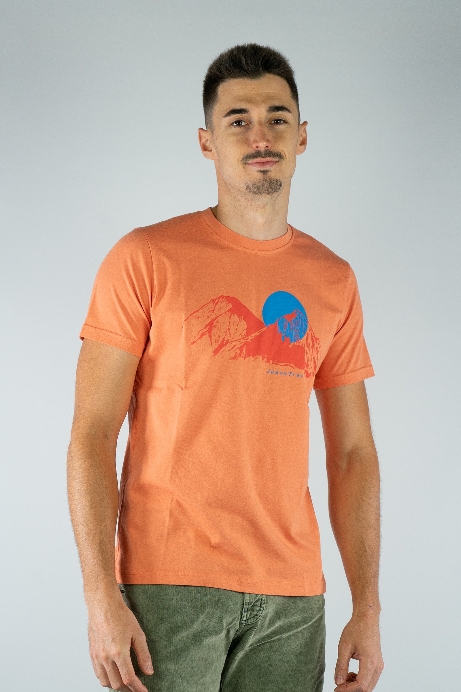 Sunset Salmon Organic Cotton T-Shirt