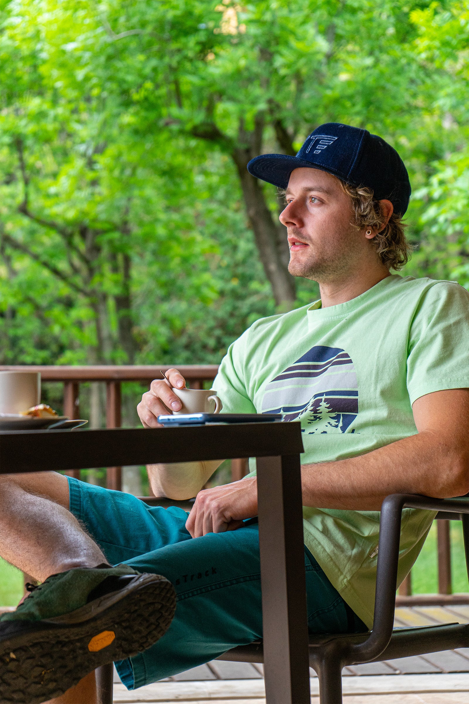 Fir Green Organic Cotton T-Shirt