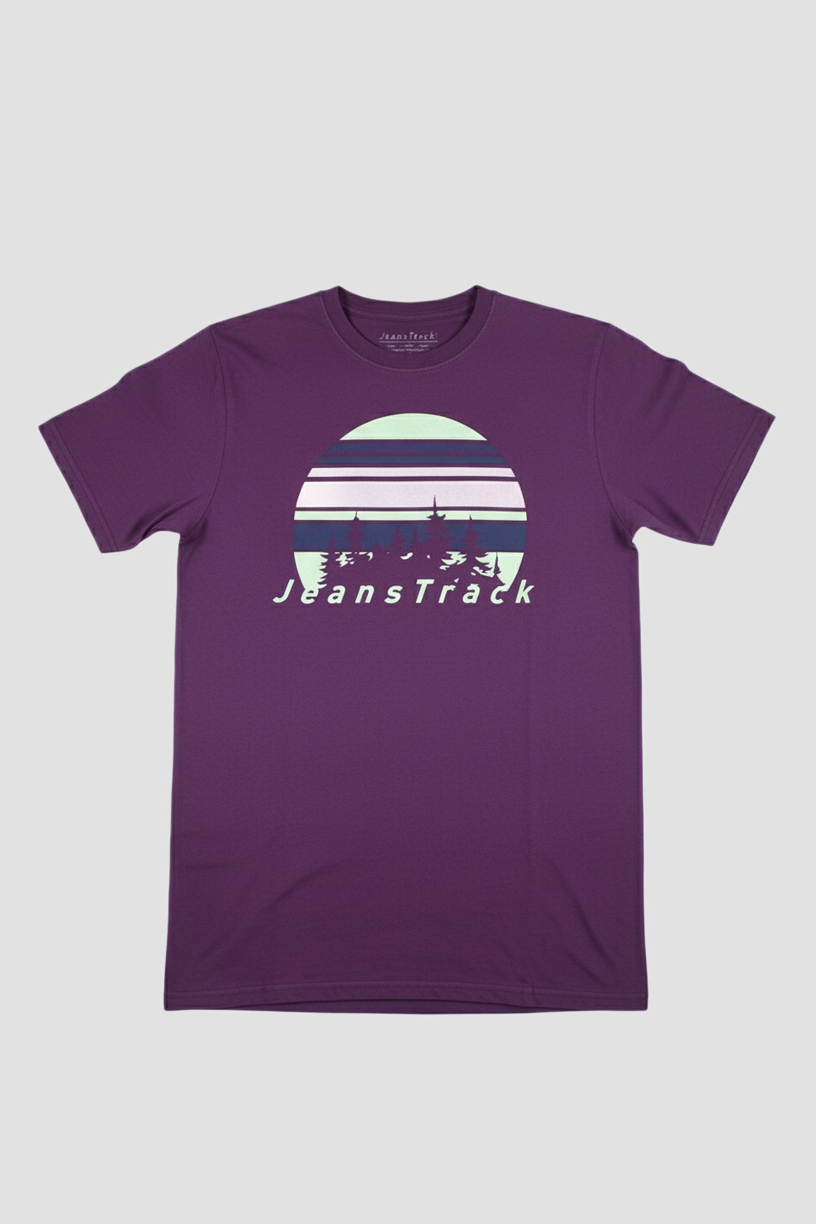 Fir Maroon Organic Cotton T-Shirt