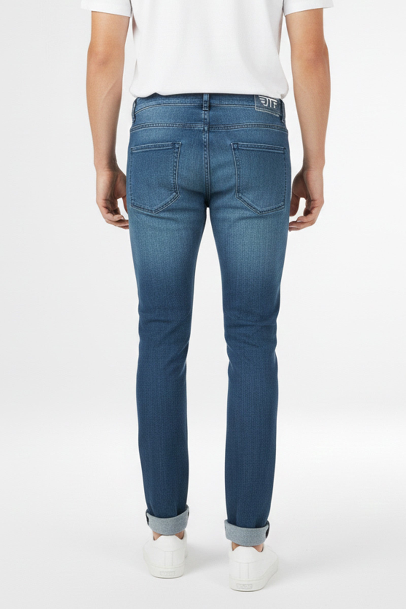 Berlin jeans sky unisex urban cycling trousers slim fit WR