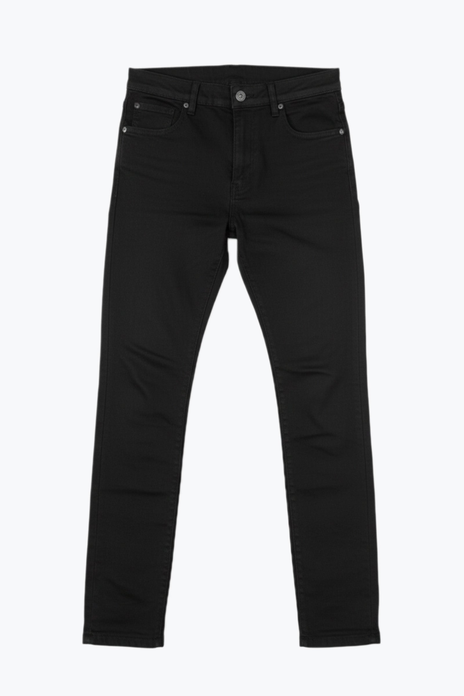 Berlin jeans Black unisex urban cycling trousers slim fit WR