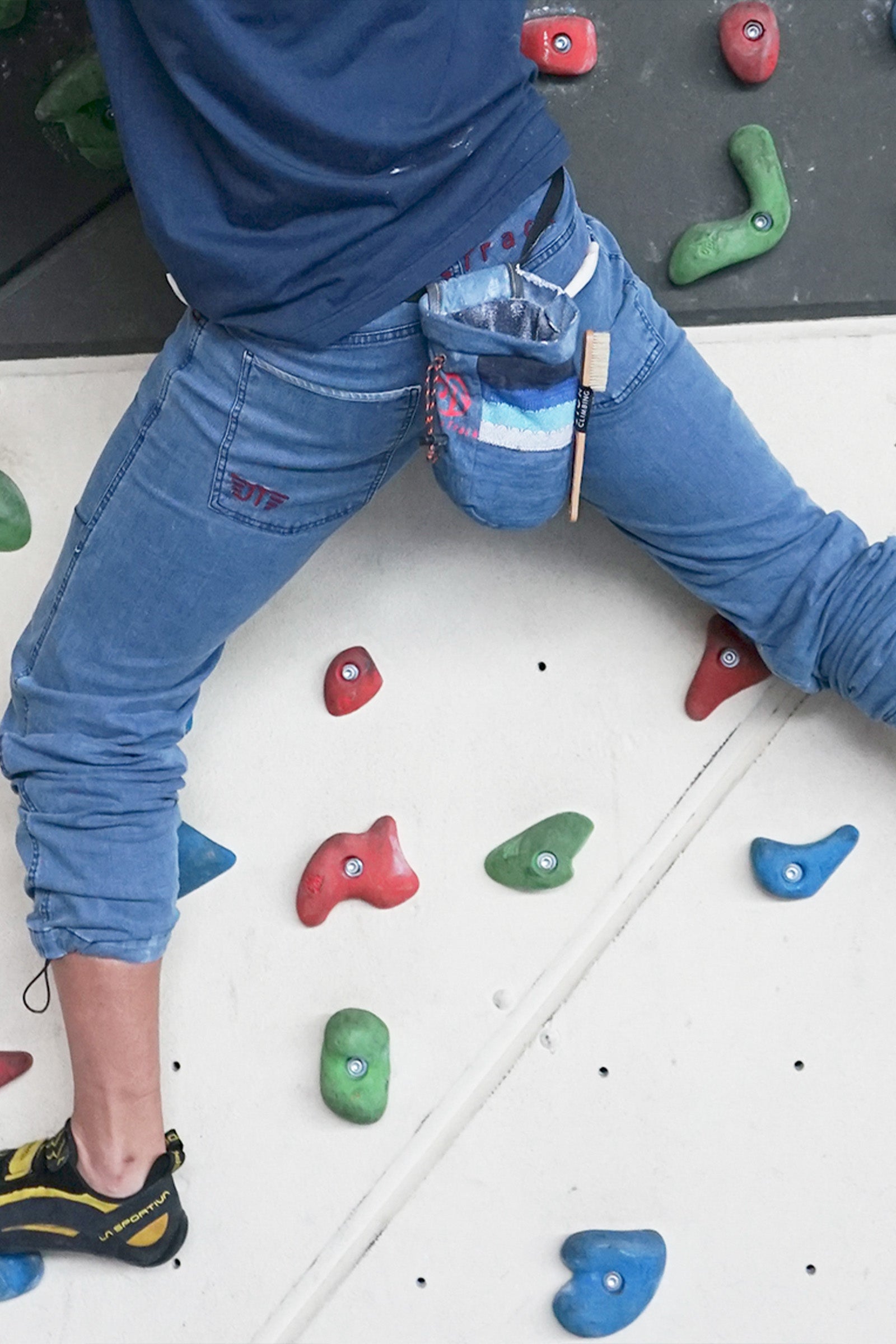 Turia ECO Jeans sky men's climbing- Trekking trousers Repreve