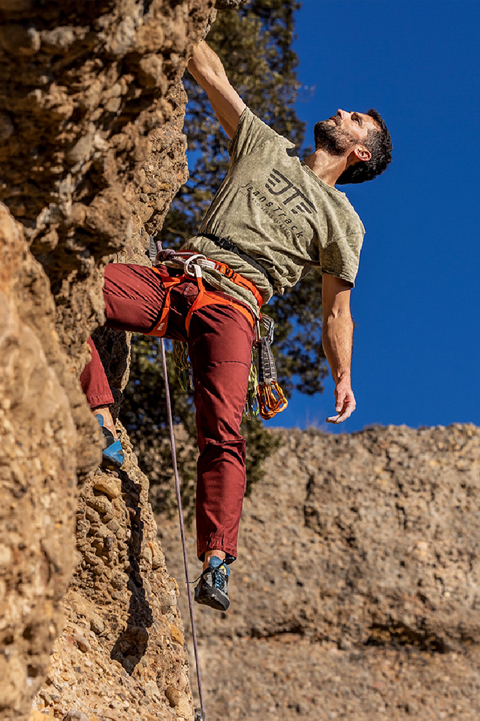 Pantalón Escalada - Trekking Turia ECO Terracota Hombre