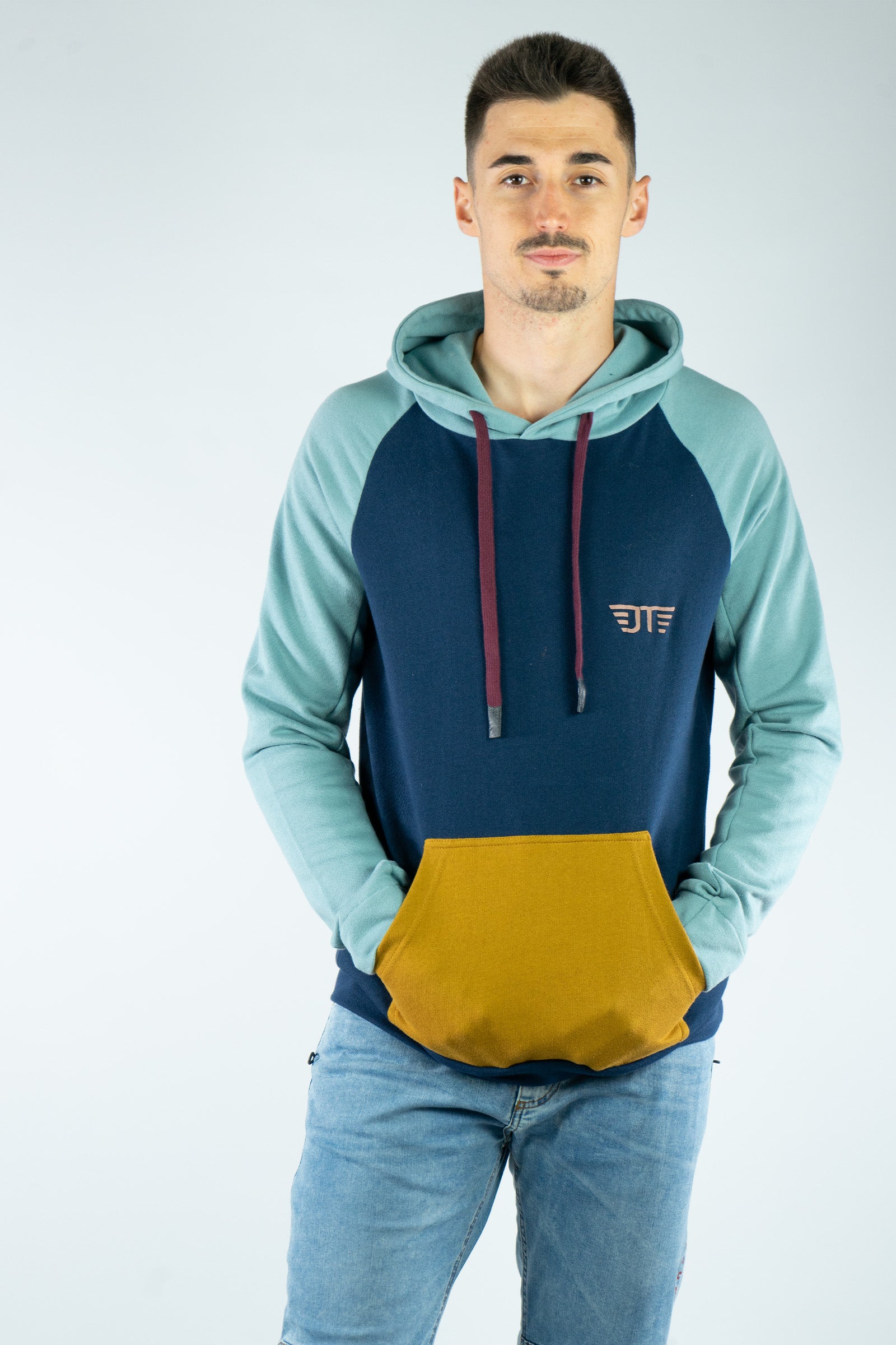 Sudadera Algodón Orgánico Hill Navy