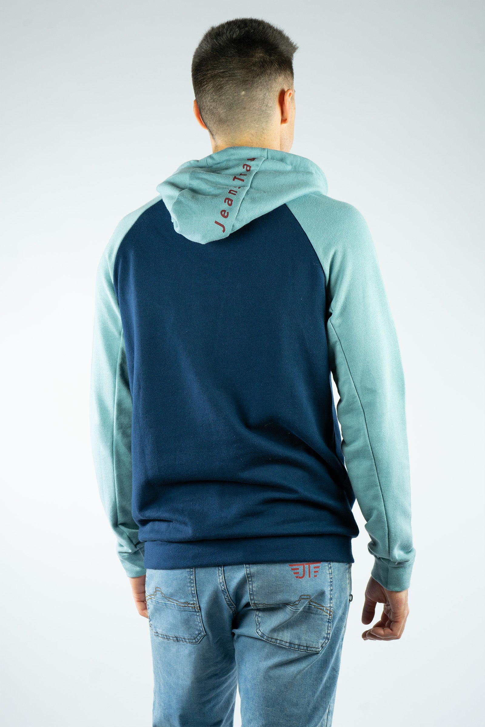 Felpa in cotone biologico Hill Navy