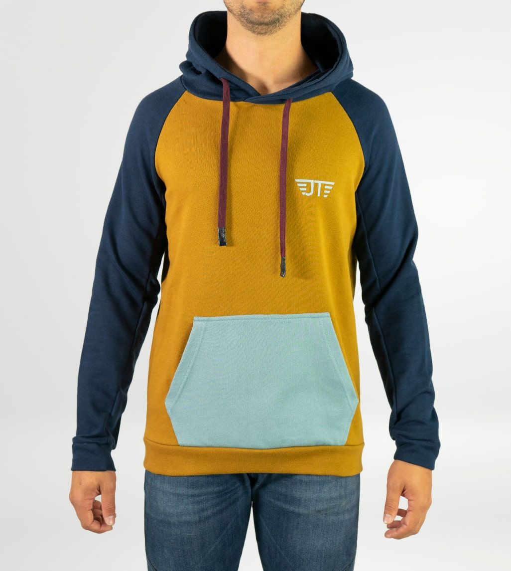 Sudadera Algodón Orgnánico Hill Mustard