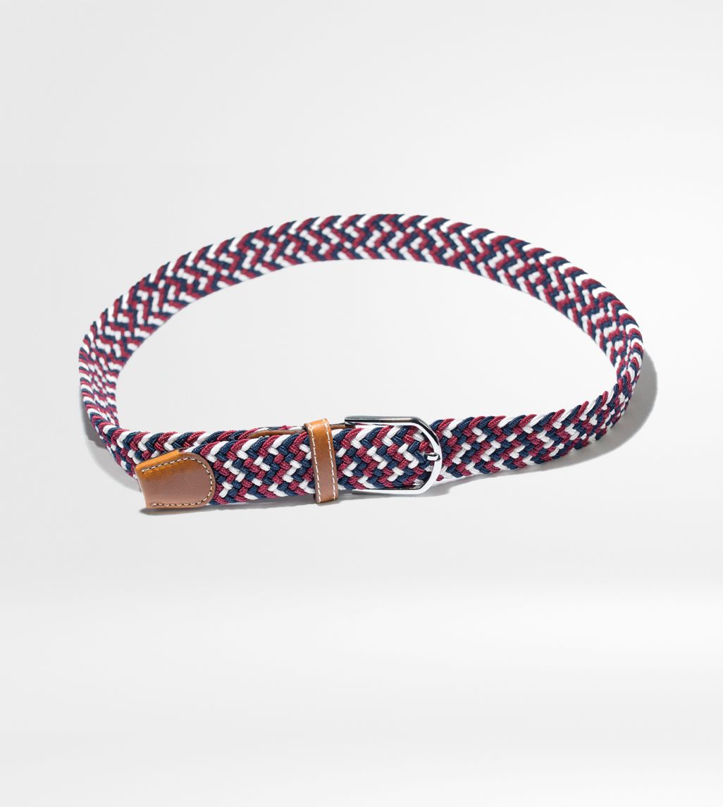 Cinturón Rojo - Blanco Hombre