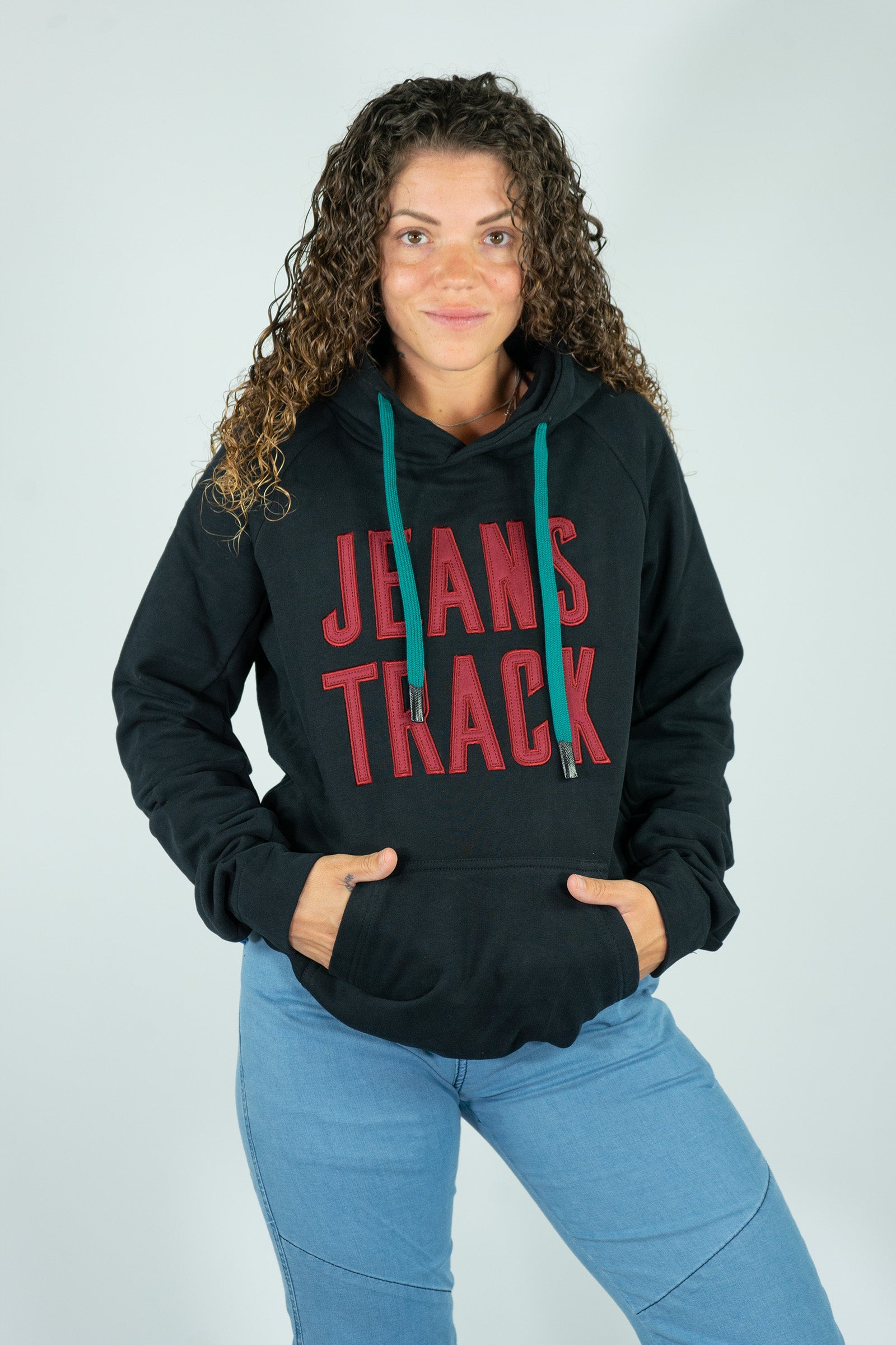 Sudadera Algodón Orgánico River Grana Mujer