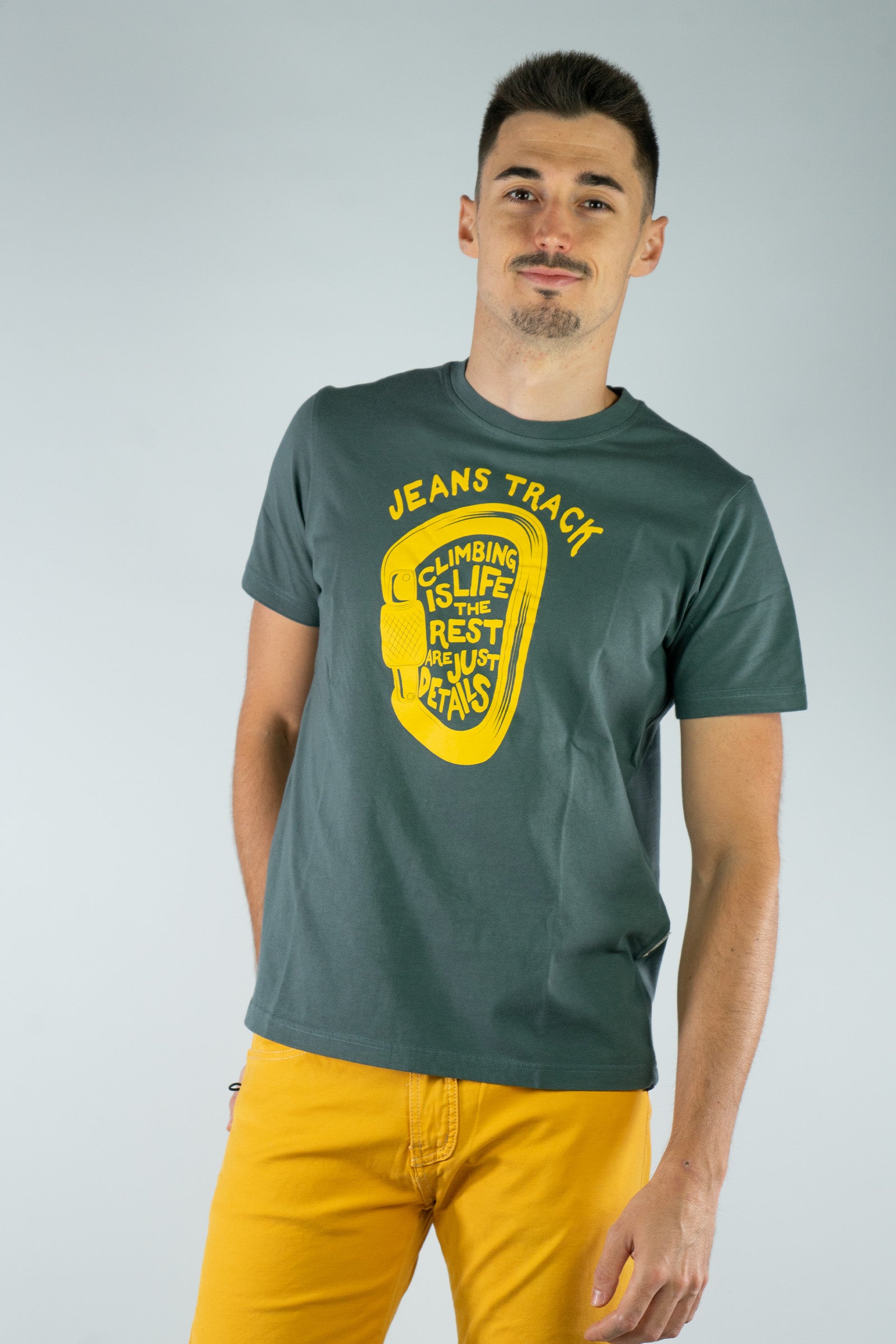 Presa Grey Organic Cotton T-Shirt