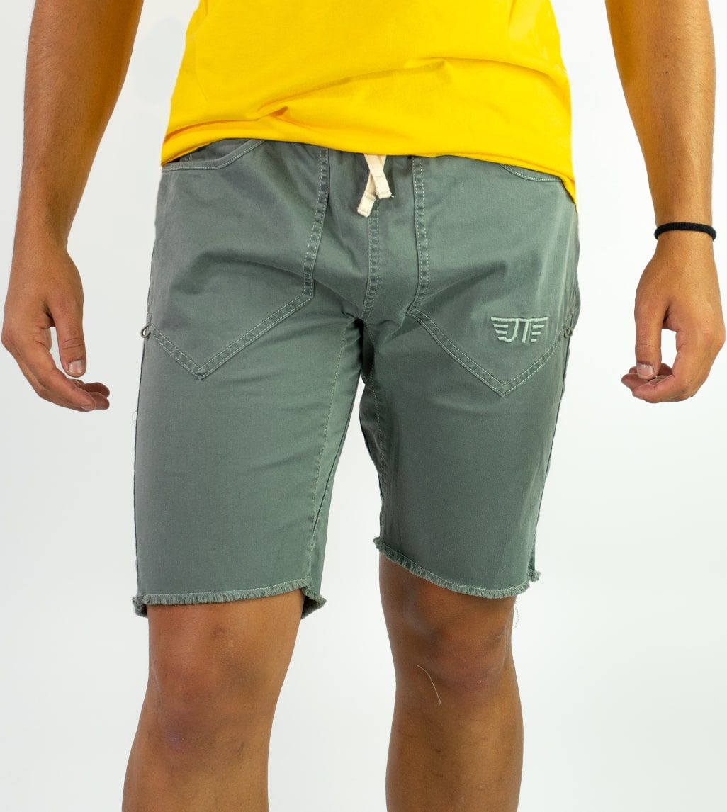 Pantalón Escalada - Trekking Montes Short Grey Hombre