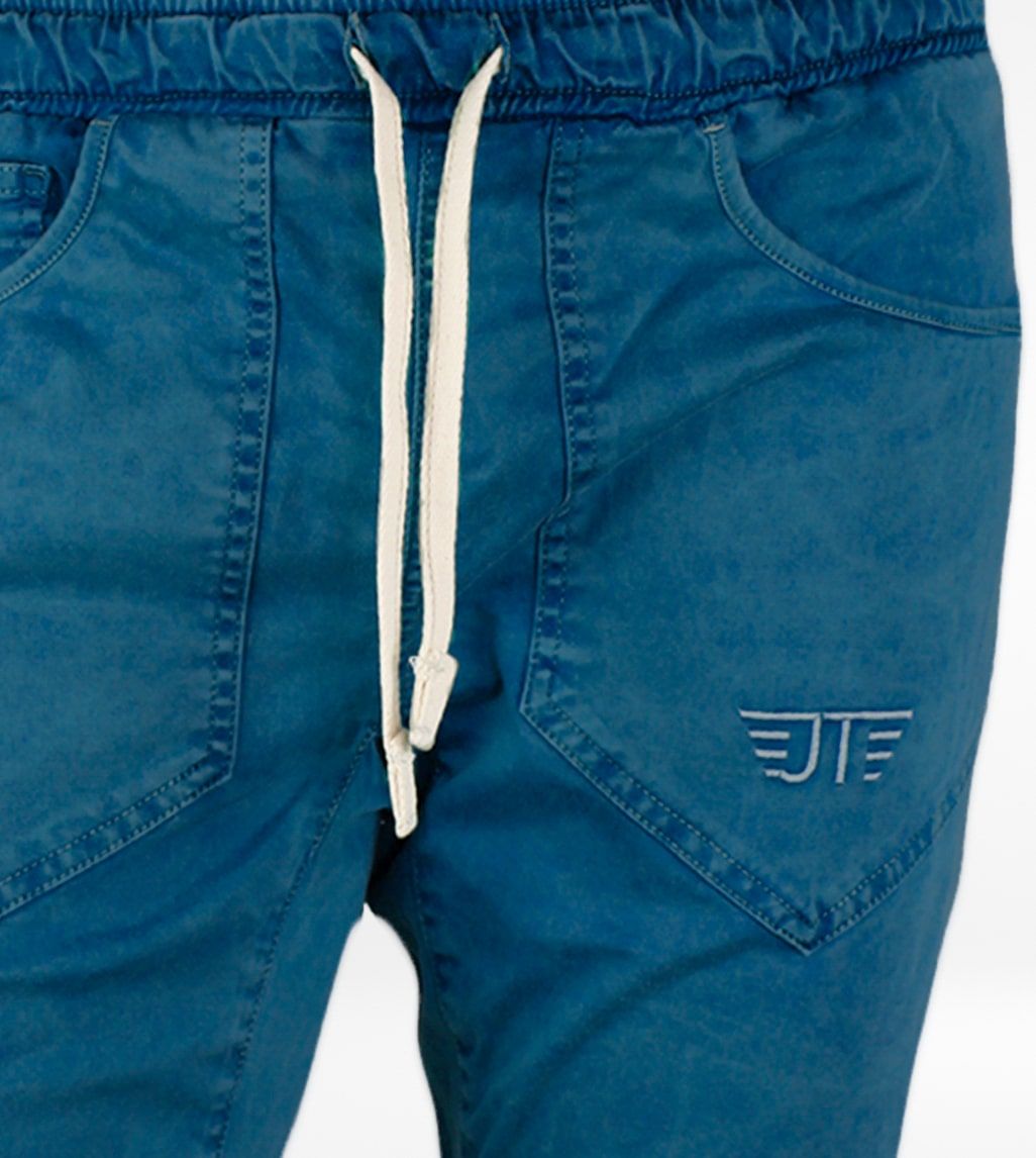 Pantalón Escalada - Trekking Montes Short Blue Hombre