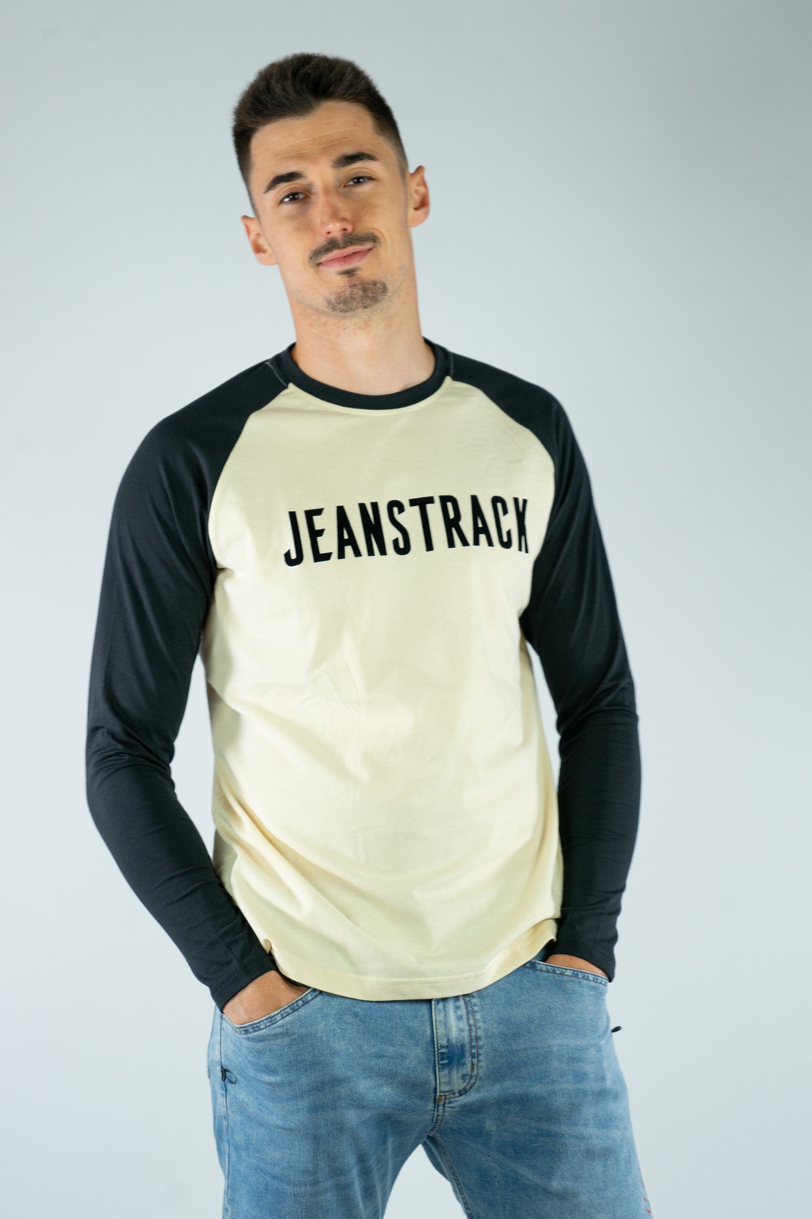 T-shirt in cotone biologico Floc Cream