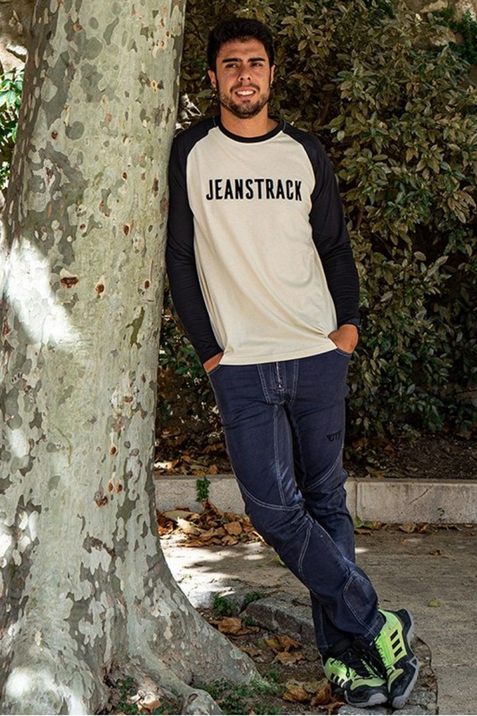 T-shirt in cotone biologico Floc Cream