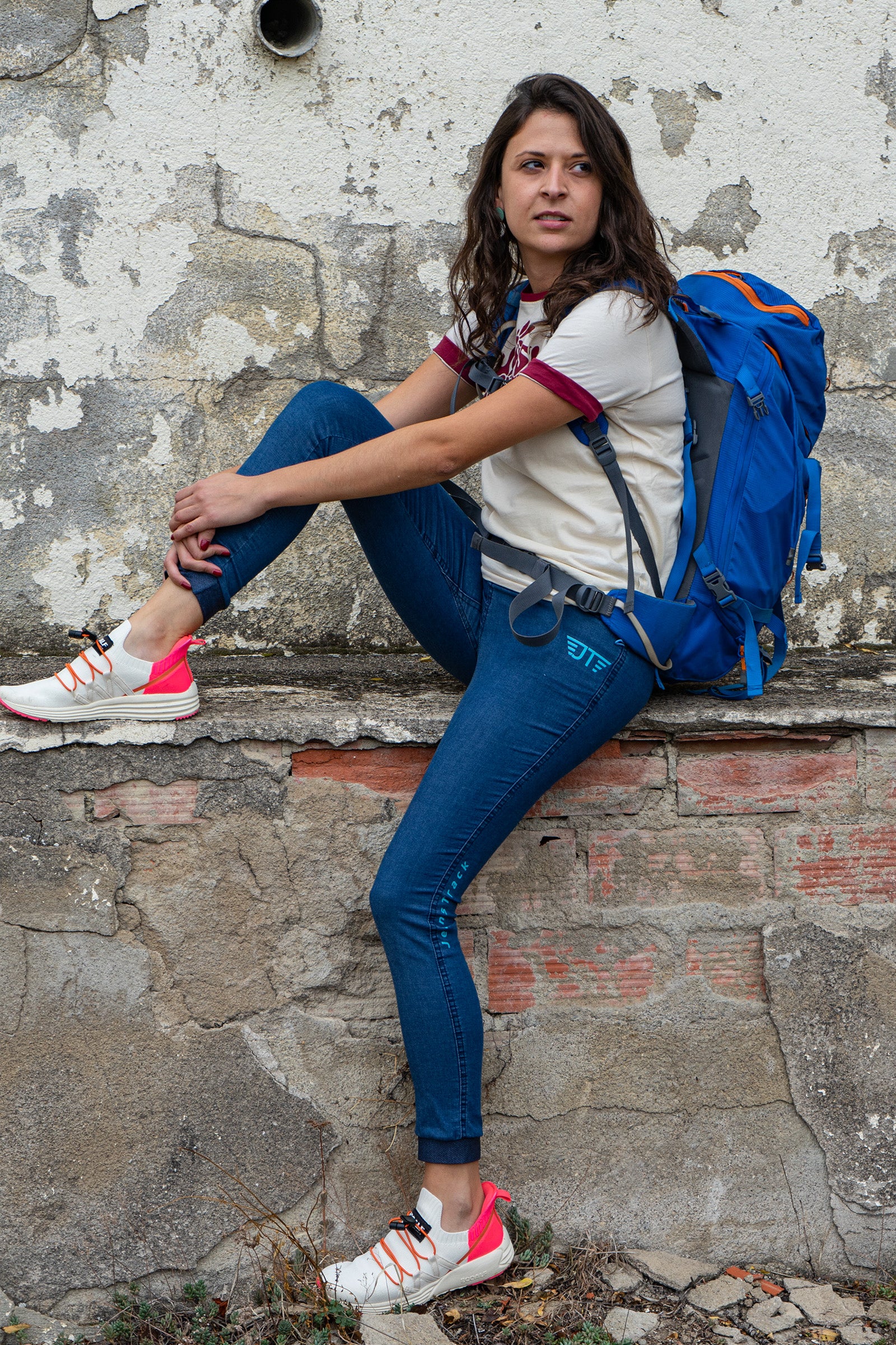 Pantaloni da trekking e arrampicata da donna Dena Jeans Dirty