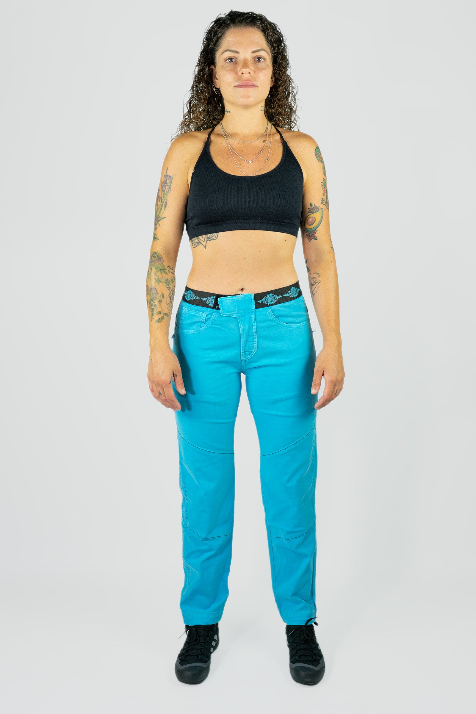 Kletter- und Trekking hose Tarya Turquoise Damen