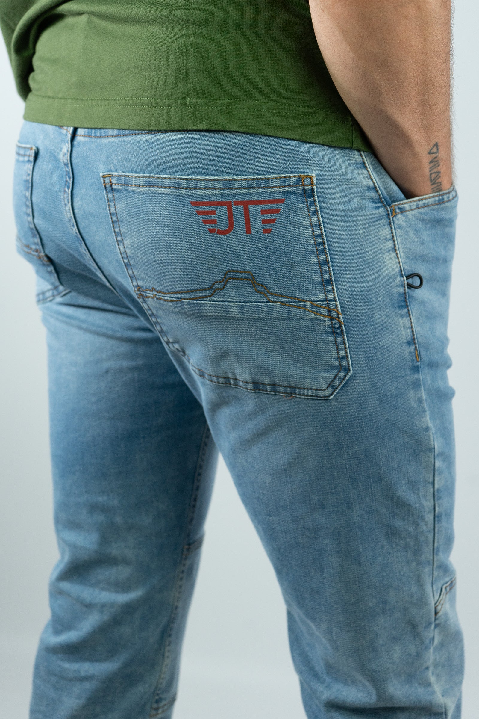 Pantalon d'escalade - trekking Roca Jeans basalto Homme