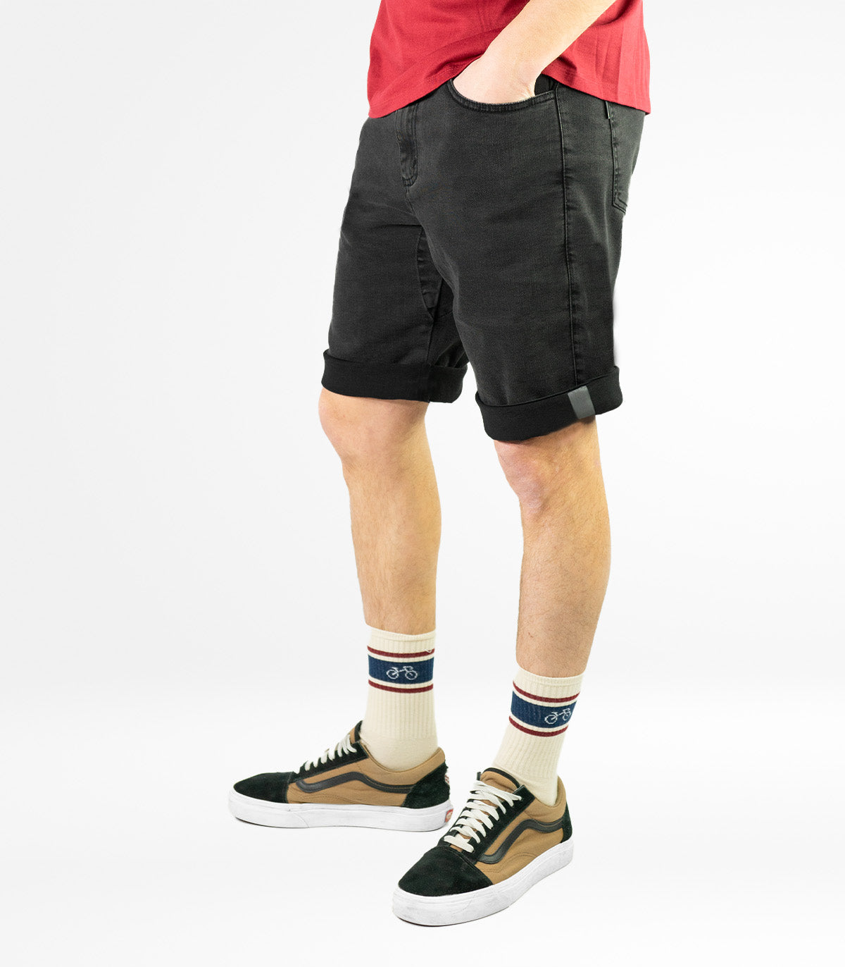 Pantalon Cyclisme Urbain Gante Jeans Black Homme