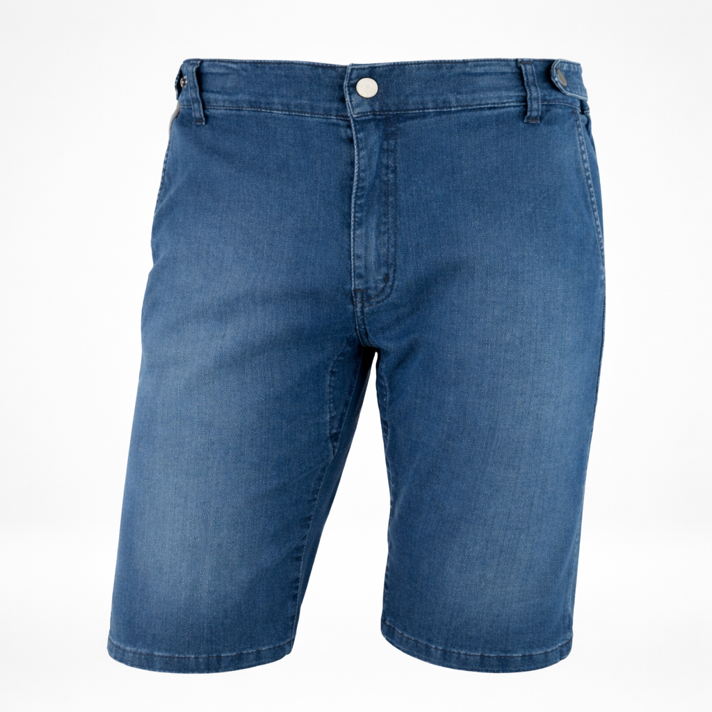 Pantaloni da ciclismo urbani da uomo Utrecht Short Jeans Stone