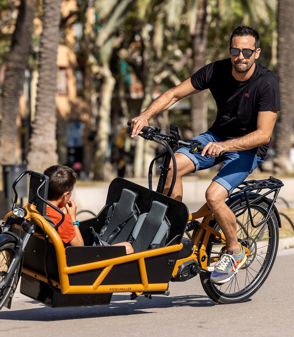 Pantalón Ciclismo Urbano Utrecht Short Jeans Stone Hombre
