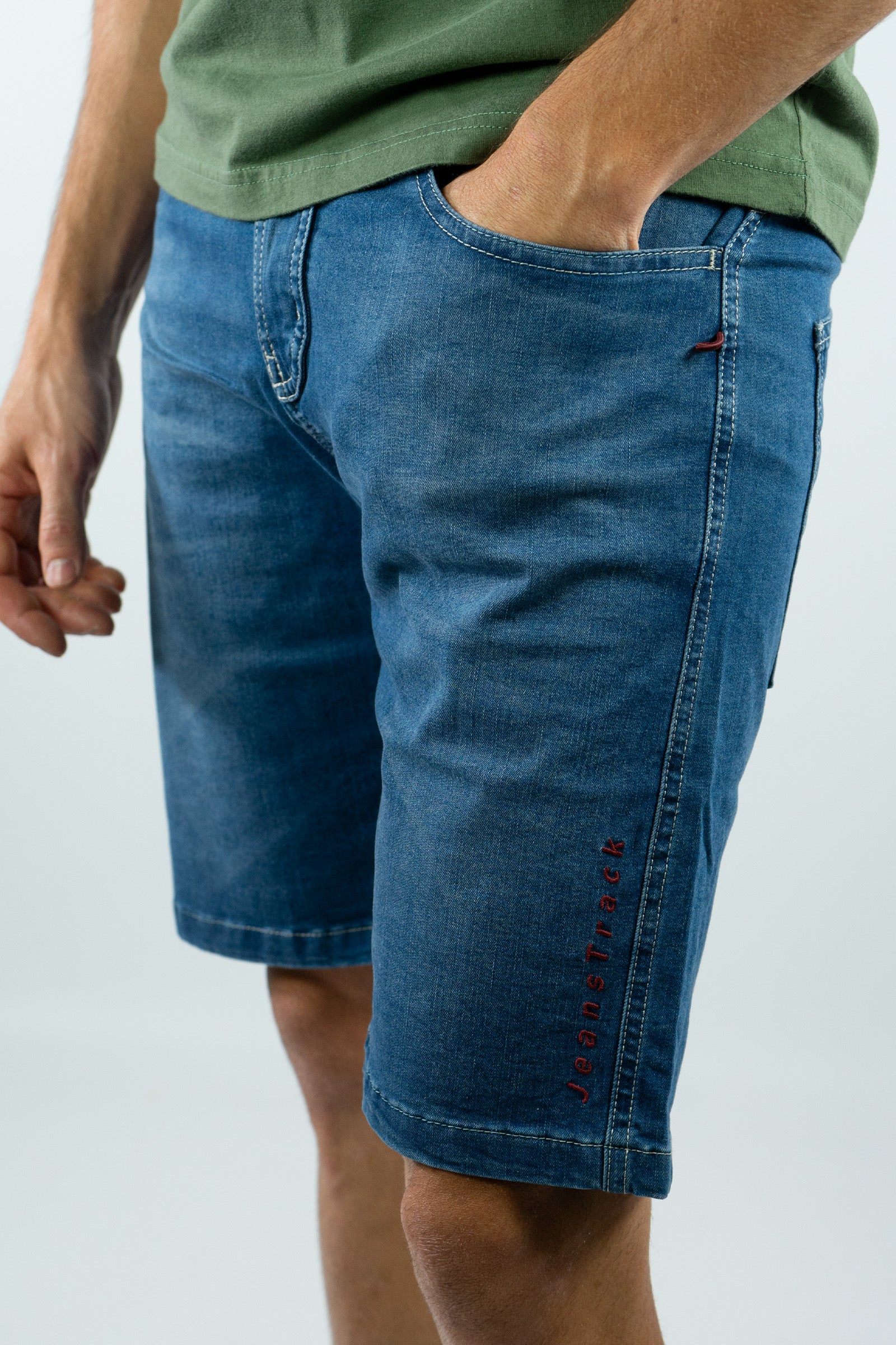 Kletter - und Trekking Jeans Shorts Turia BR Jeans Iris Herren