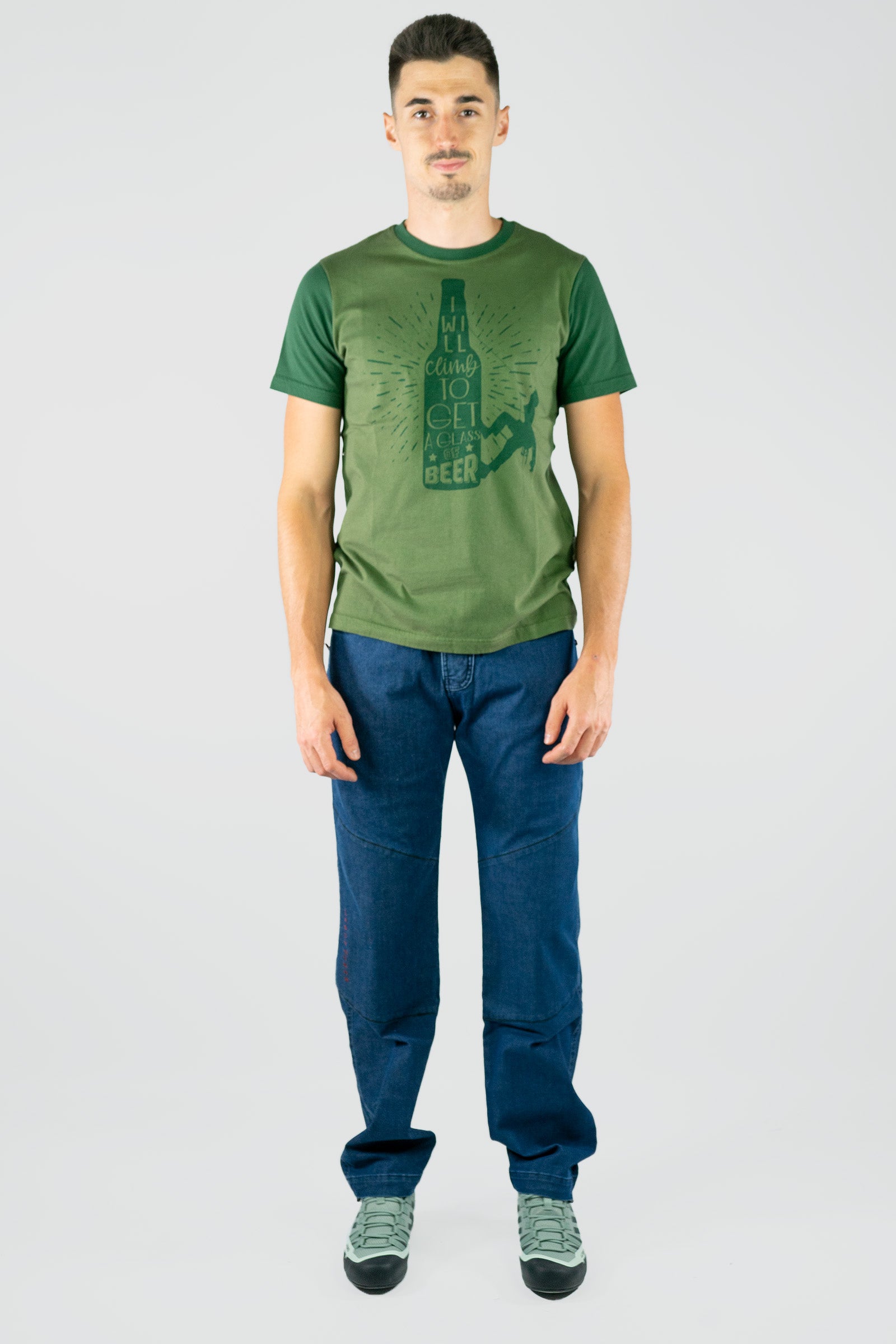 Pantalon d'escalade - Trekking Turia ECO Jeans Muscari Repreve Homme