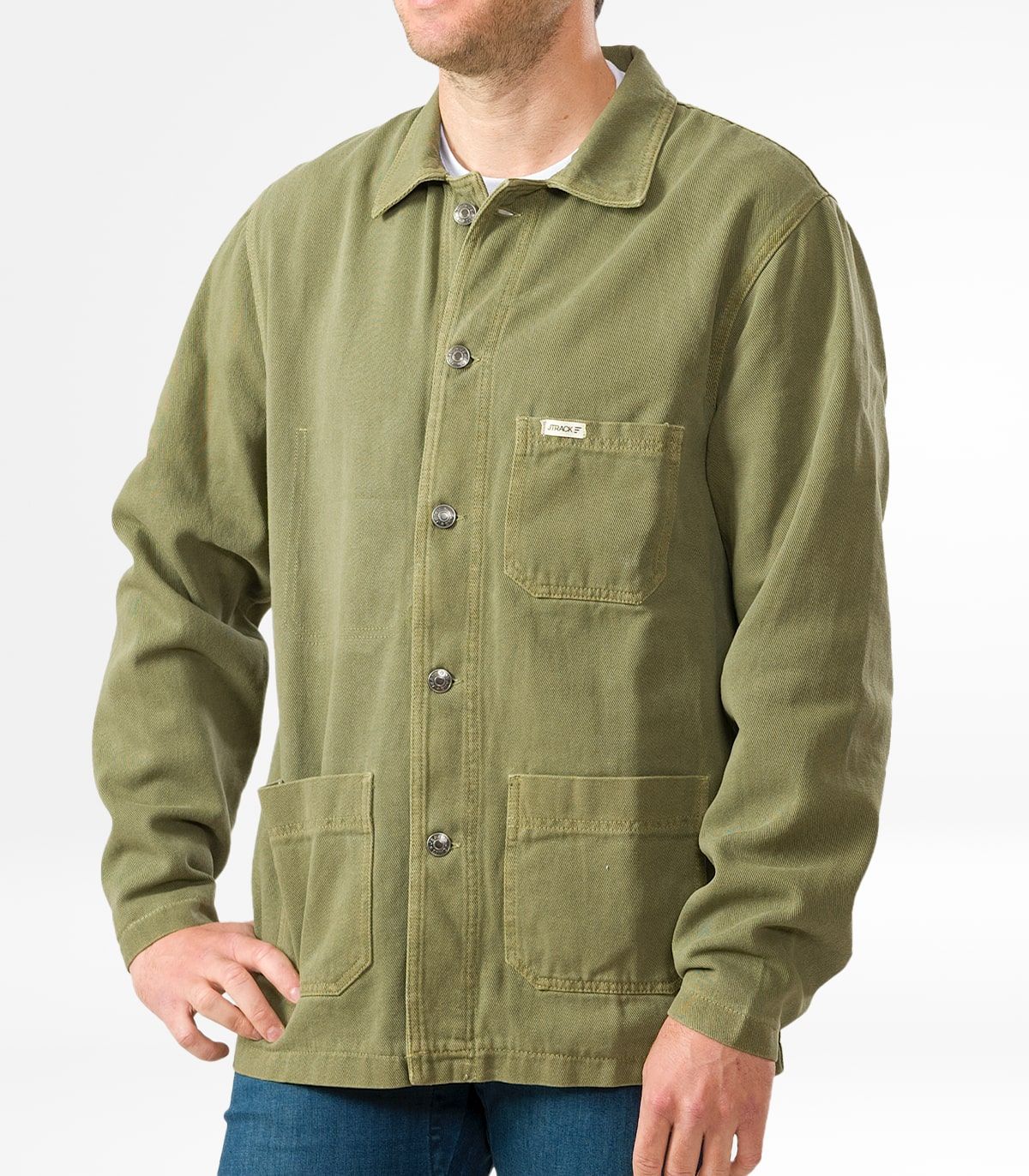 Chaqueta Ciclismo Urbano Dublin Khaki WR Hombre