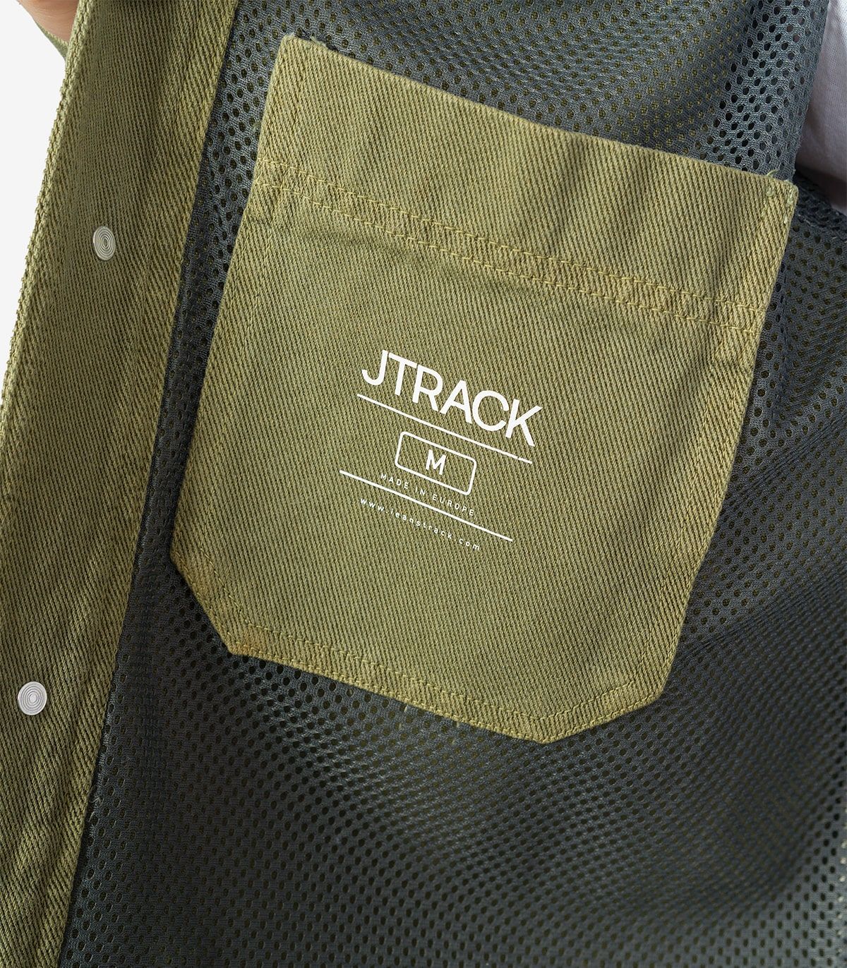 Chaqueta Ciclismo Urbano Dublin Khaki WR Hombre