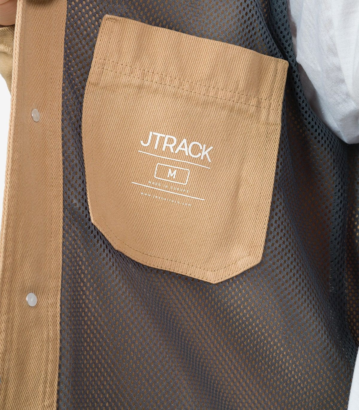 Chaqueta Ciclismo Urbano Dublin Beige WR Hombre