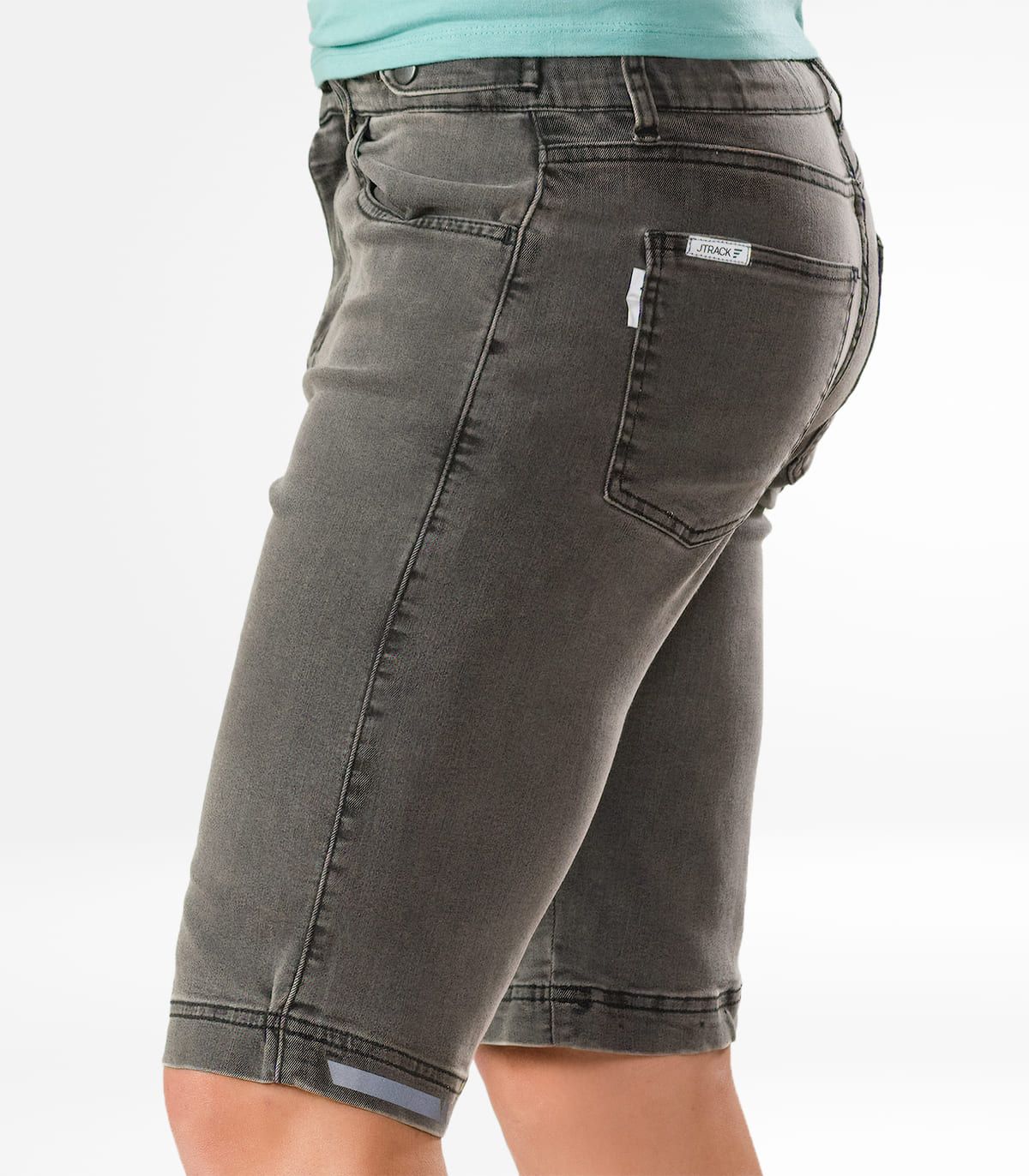 Gante Jeans Grey Men's Urban Cycling Trousers