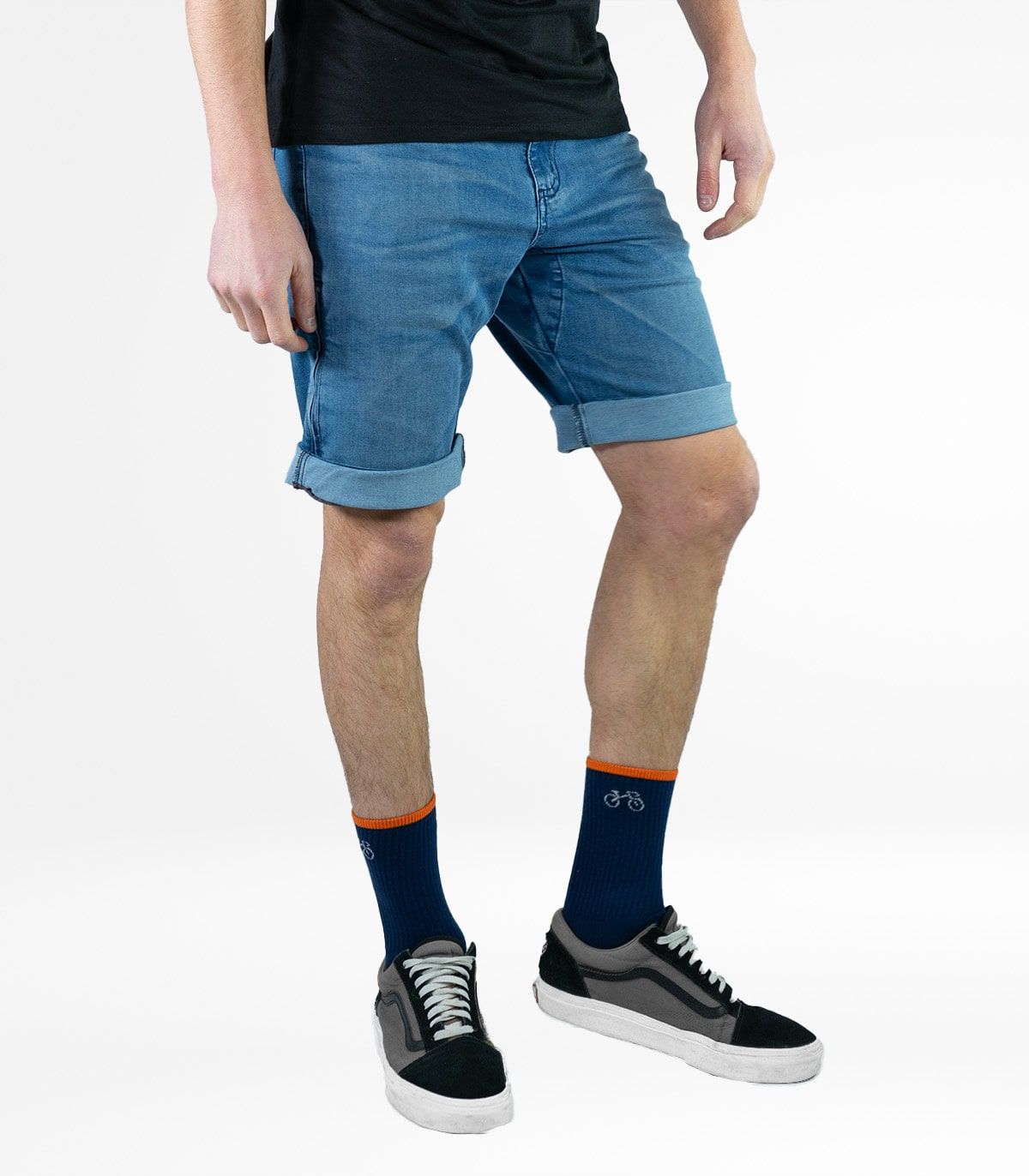 Pantalón Ciclismo Urbano Gante Jeans Stone Hombre