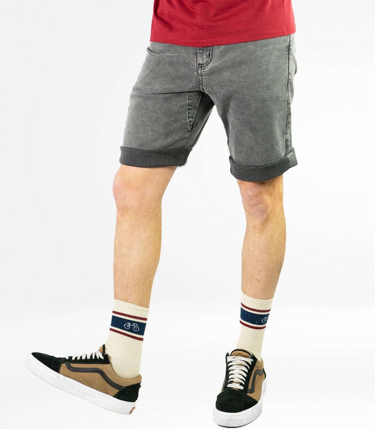 Gante Jeans Grey Men's Urban Cycling Trousers