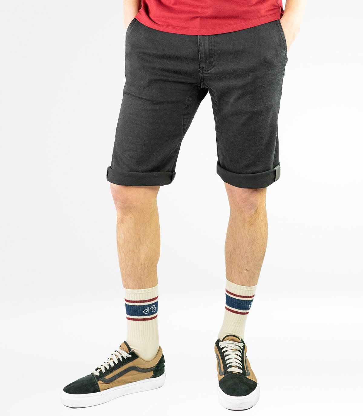 Pantalón Ciclismo Urbano Utrecht Short Jeans Black Hombre