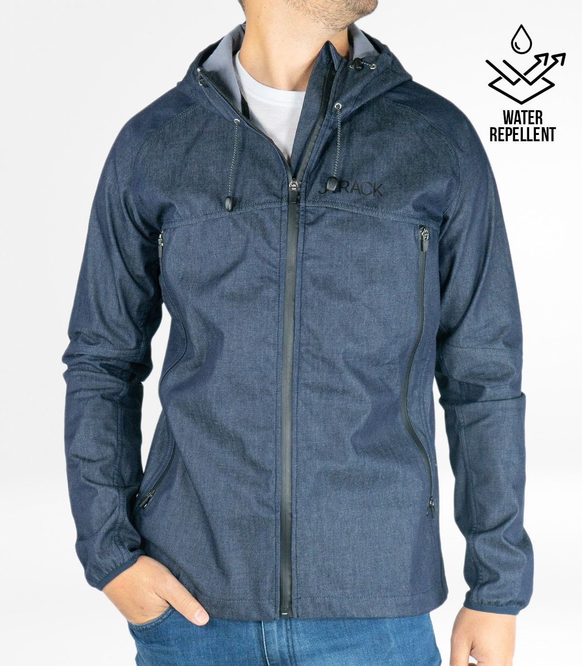 Chaqueta Ciclismo Urbano Glasgow Jeans Stone