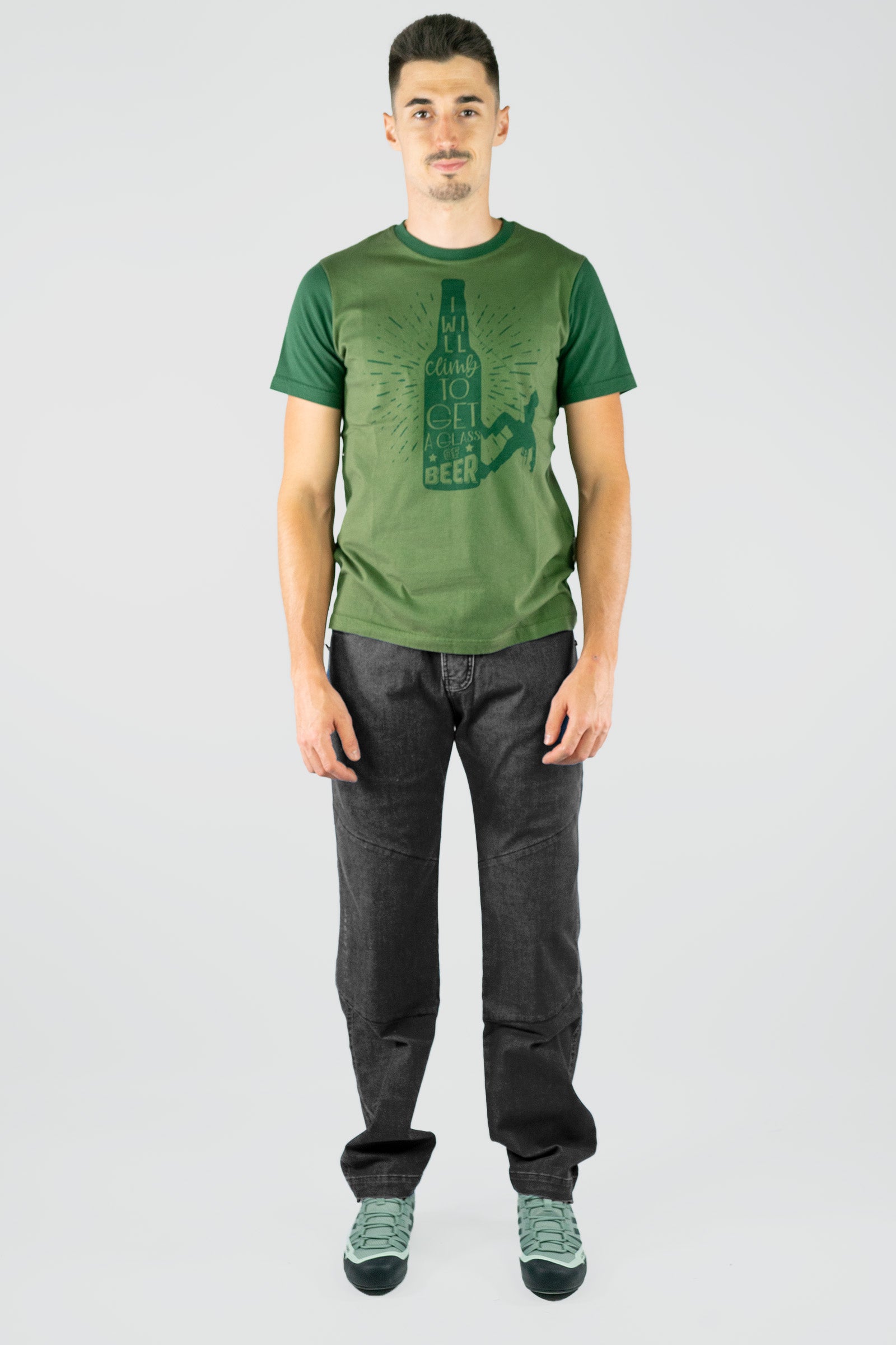 Pantalon d'escalade - Trekking Turia ECO Jeans Grey Homme