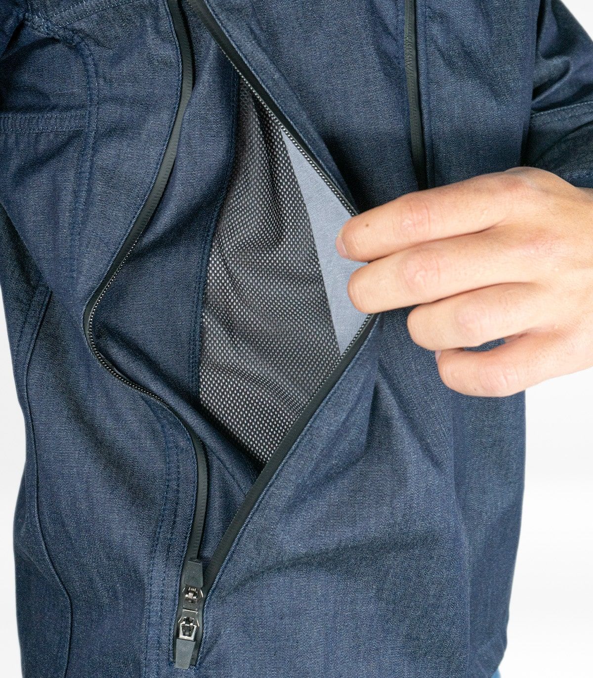 Chaqueta Ciclismo Urbano Glasgow Jeans Stone