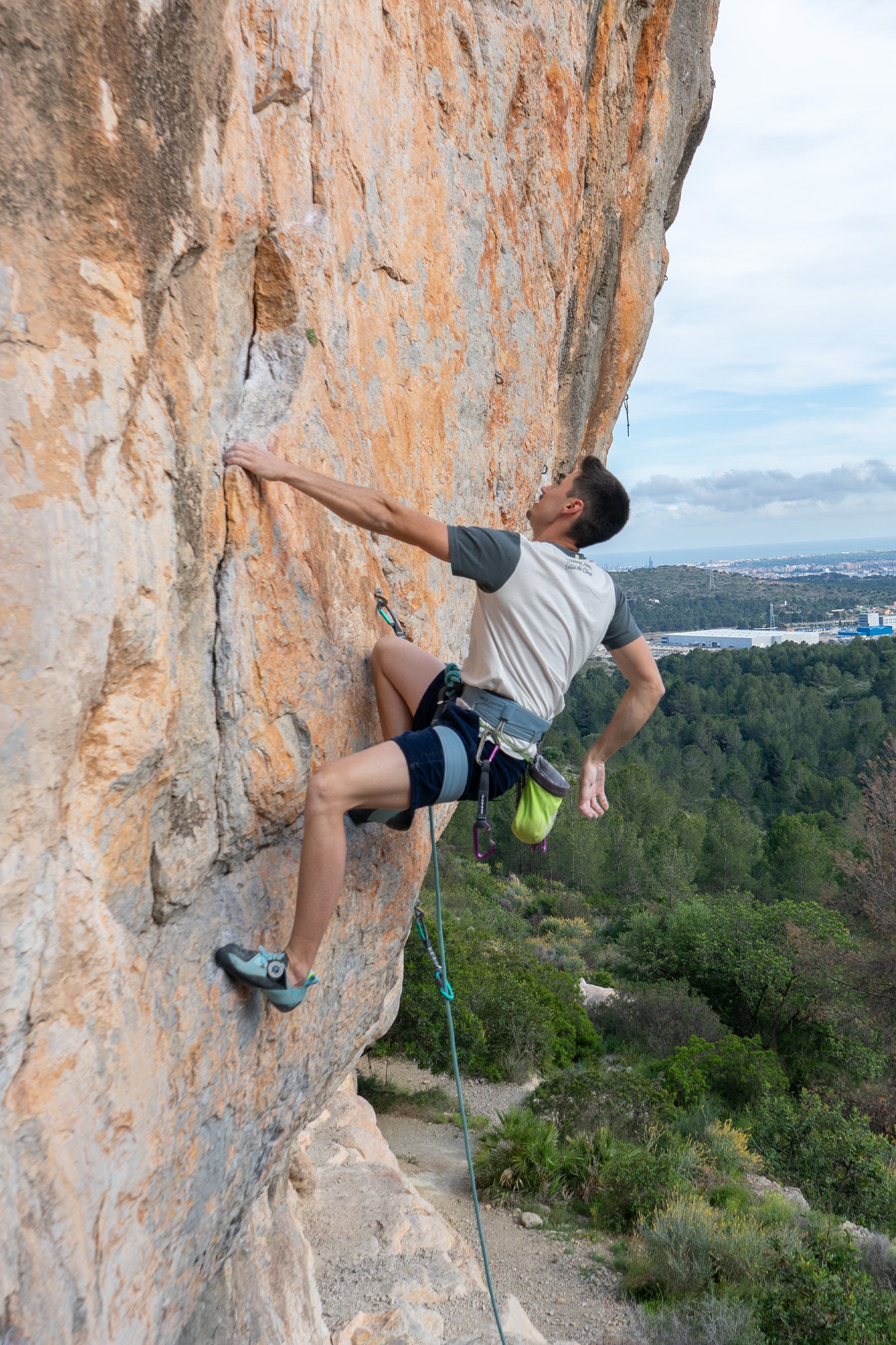 Pantalon d'escalade - trekking Crag Short Navy Homme