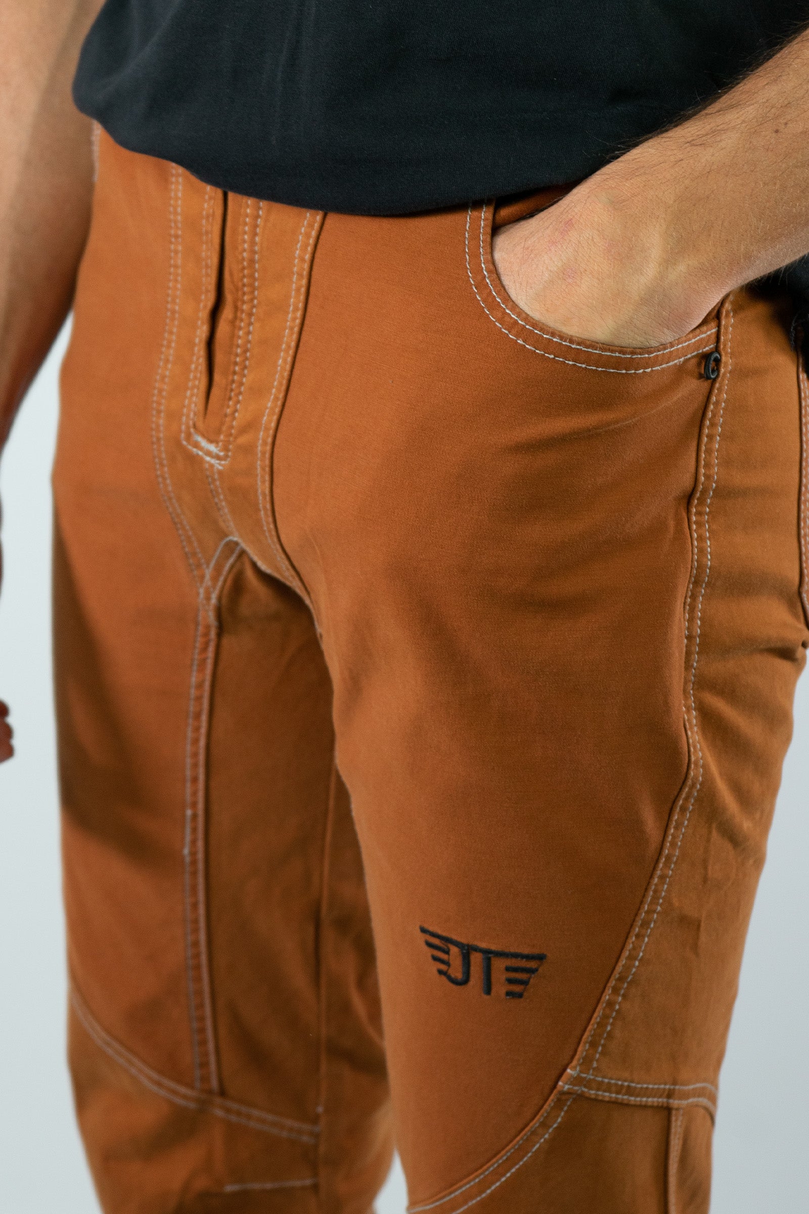 Kletter- und Trekkinghose Garbi Herren Clay