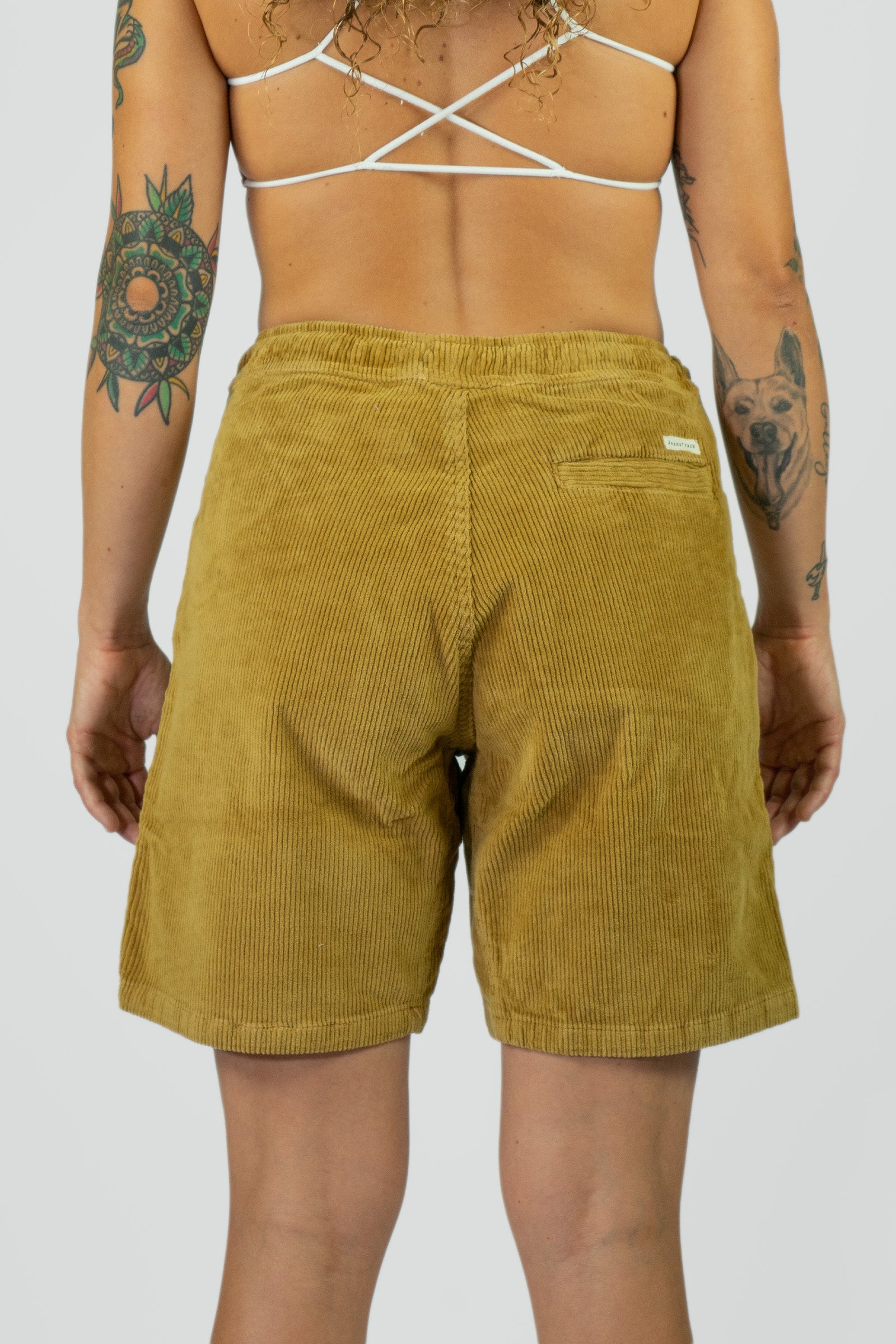 Crag Short Mustard women's Climbing and Trekking Shorts