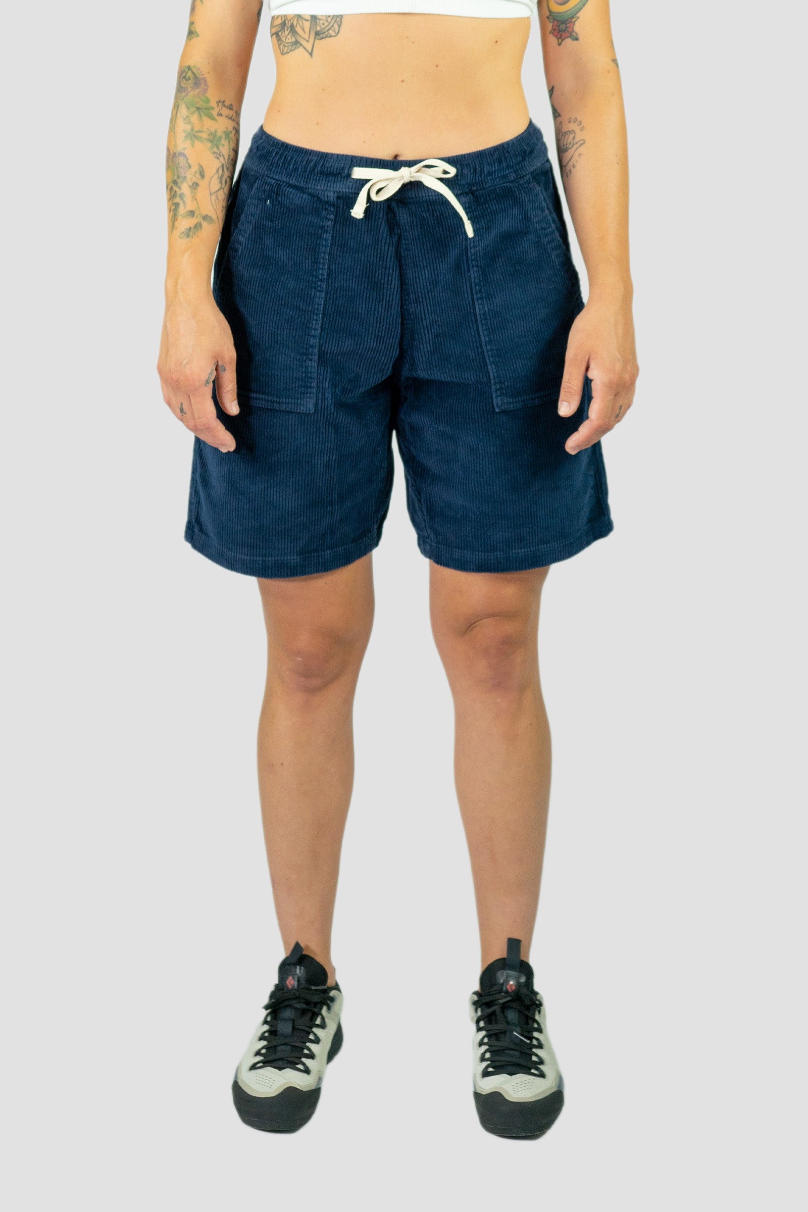 Pantaloni da arrampicata e trekking da donna Crag Short Navy