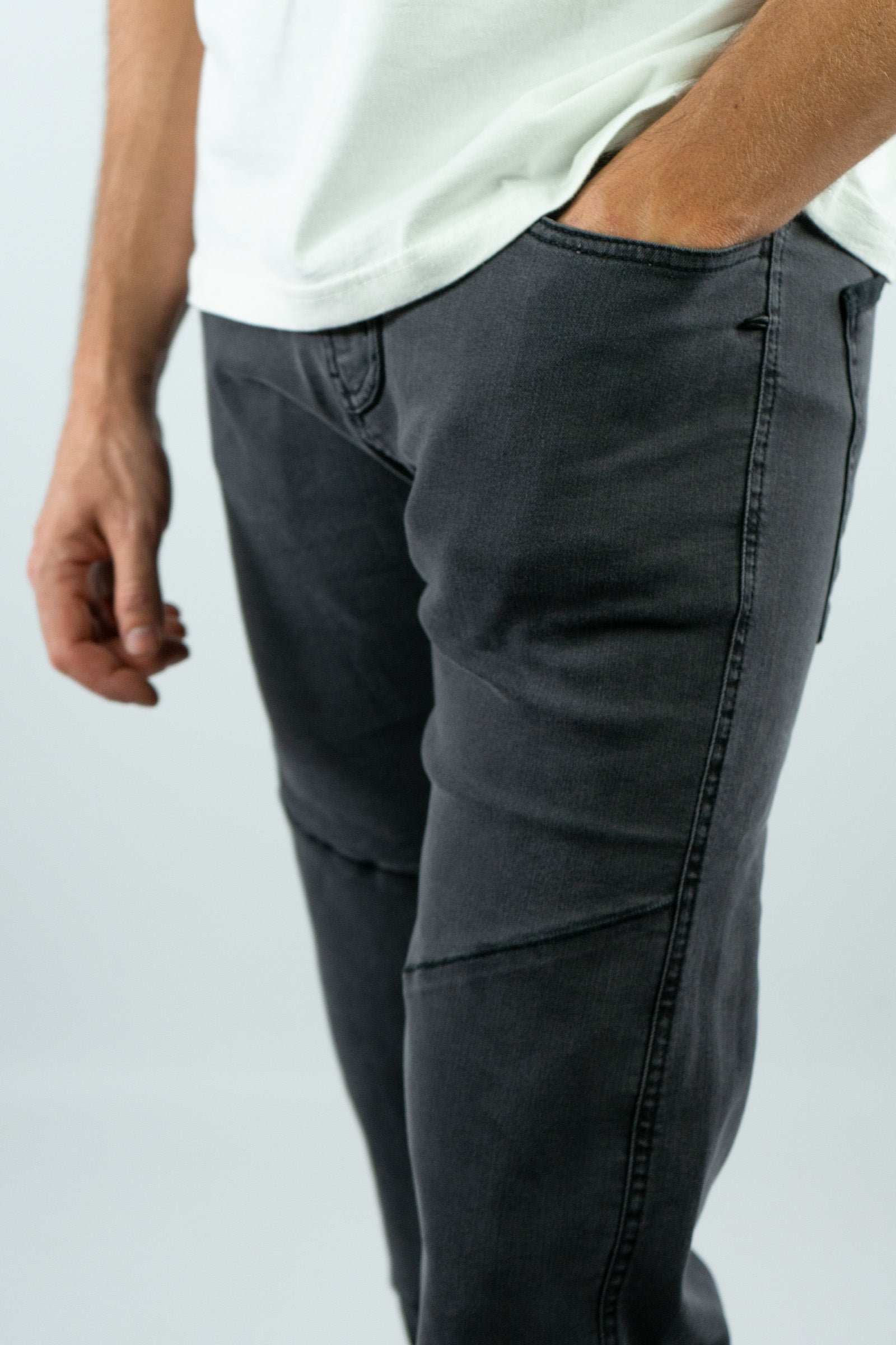 Pantalone da Arrampicata - Trekking Turia Jeans Black Uomo