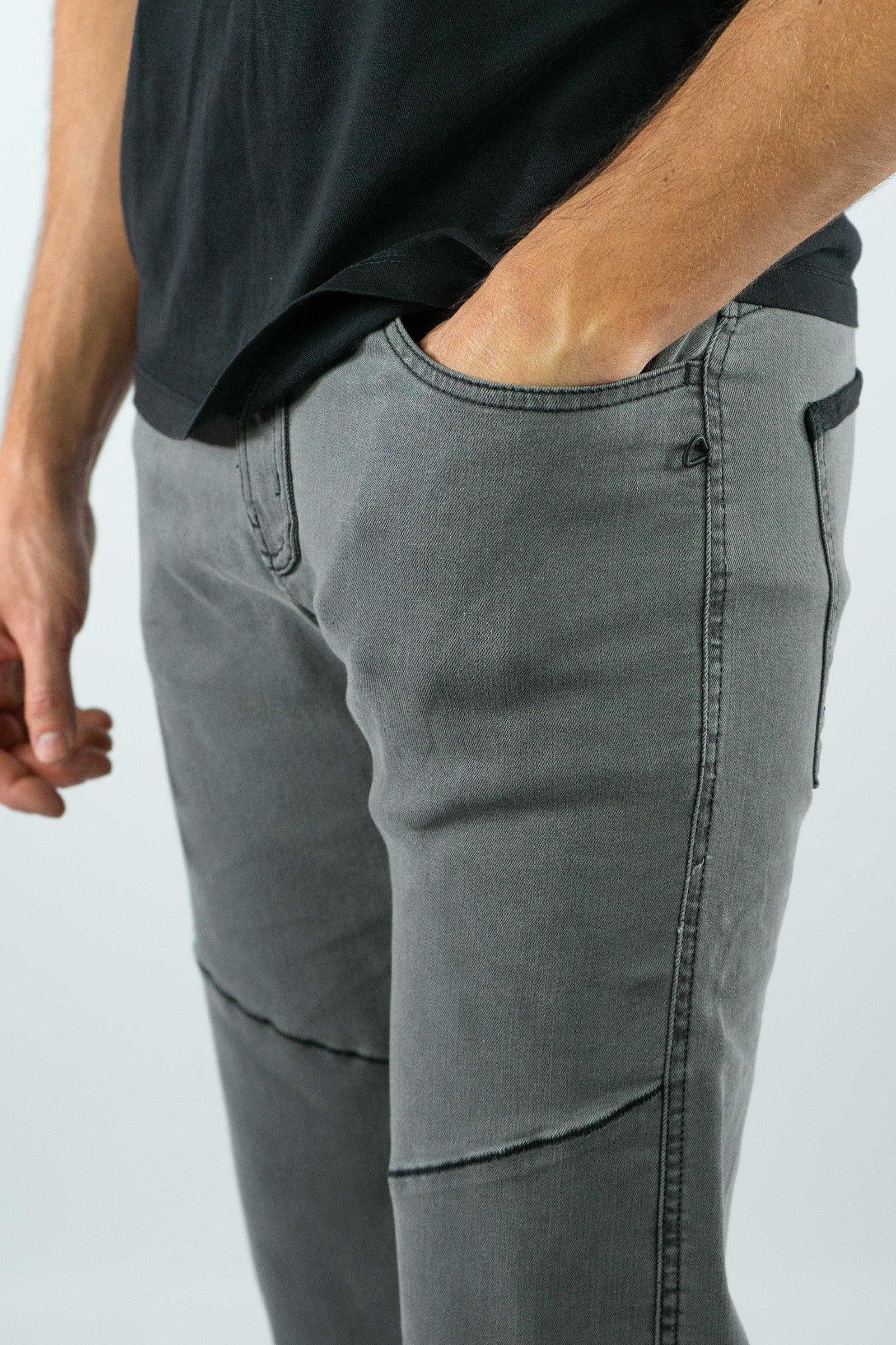 Pantalon d'escalade - Trekking Turia Jeans Grey Homme