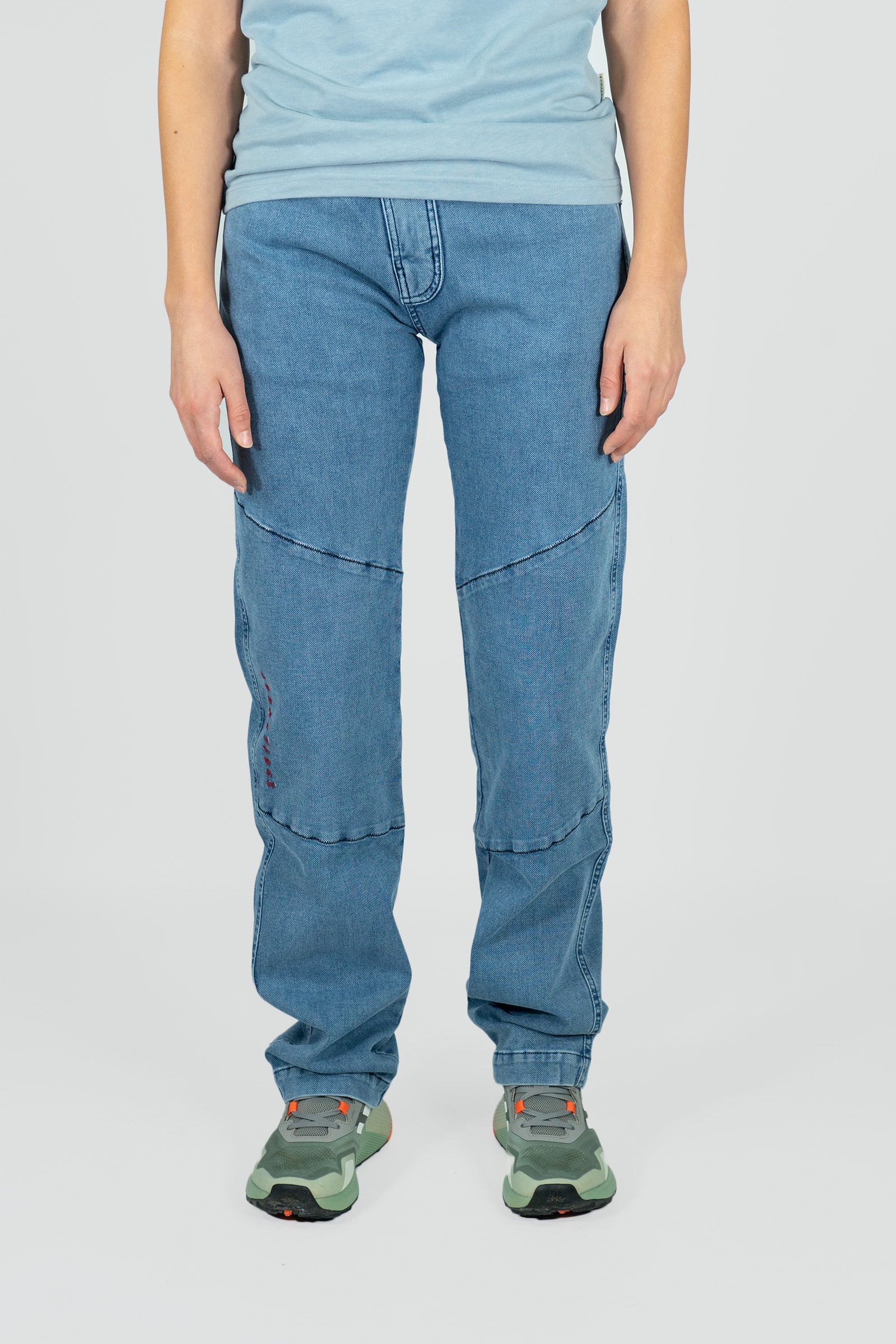Pantaloni da Arrampicata - Trekking Turia ECO Jeans Sky Dona