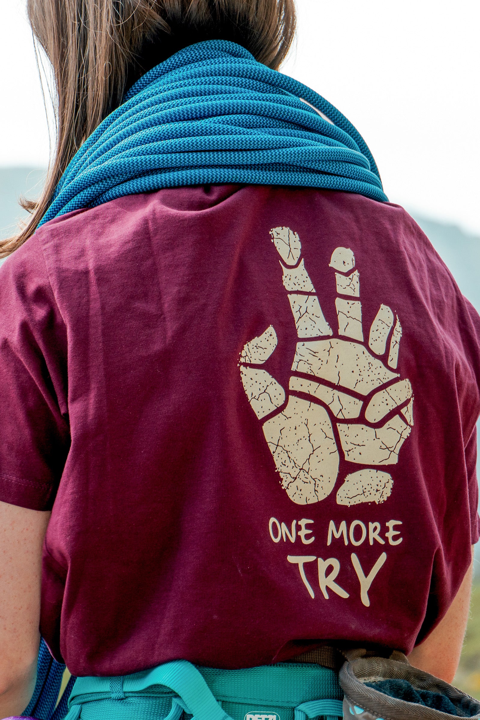 Camiseta Escalada Project Wine Unisex